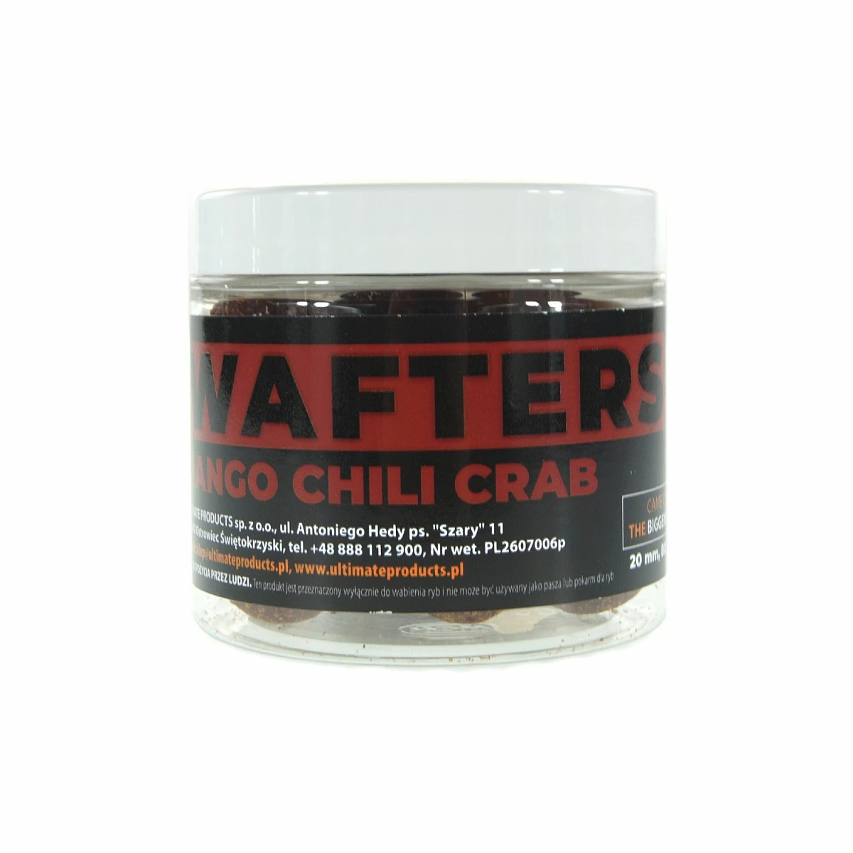 UltimateProducts Top Range Wafters - Mango Chili Crabmărimea 20 mm - EAN: 5903855434844
