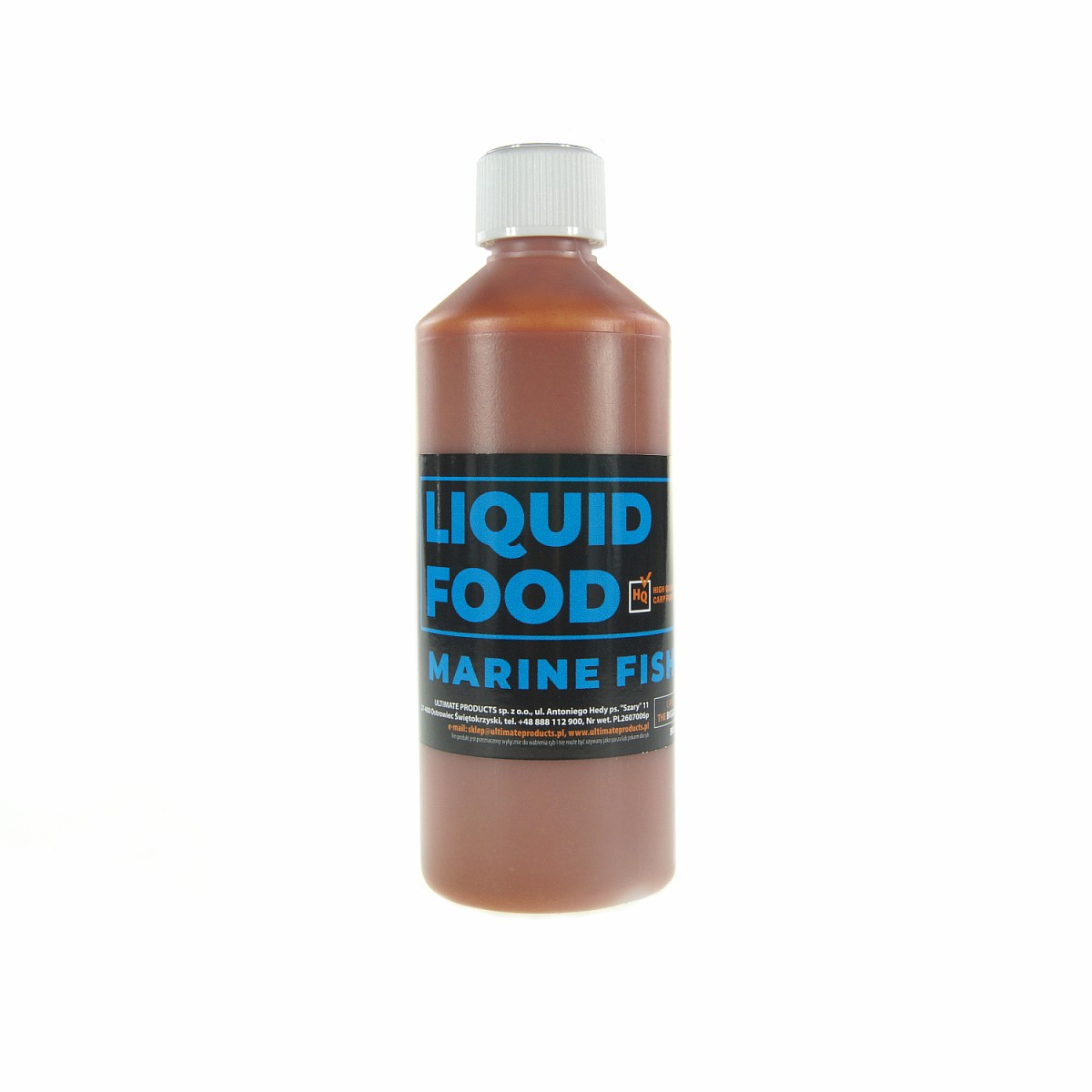 UltimateProducts Top Range Liquid Food - Marine Fishopakowanie 500ml - EAN: 5903855434936
