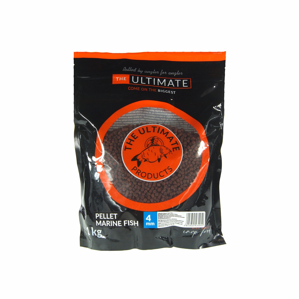 UltimateProducts Top Range Pellet - Marine Fishopakowanie 4mm / 1kg - EAN: 5903855434950