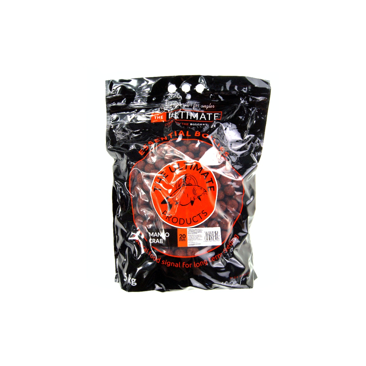 UltimateProducts Essential Boilies - Mango Crabrozmiar 20mm / 5kg - EAN: 5903855435056