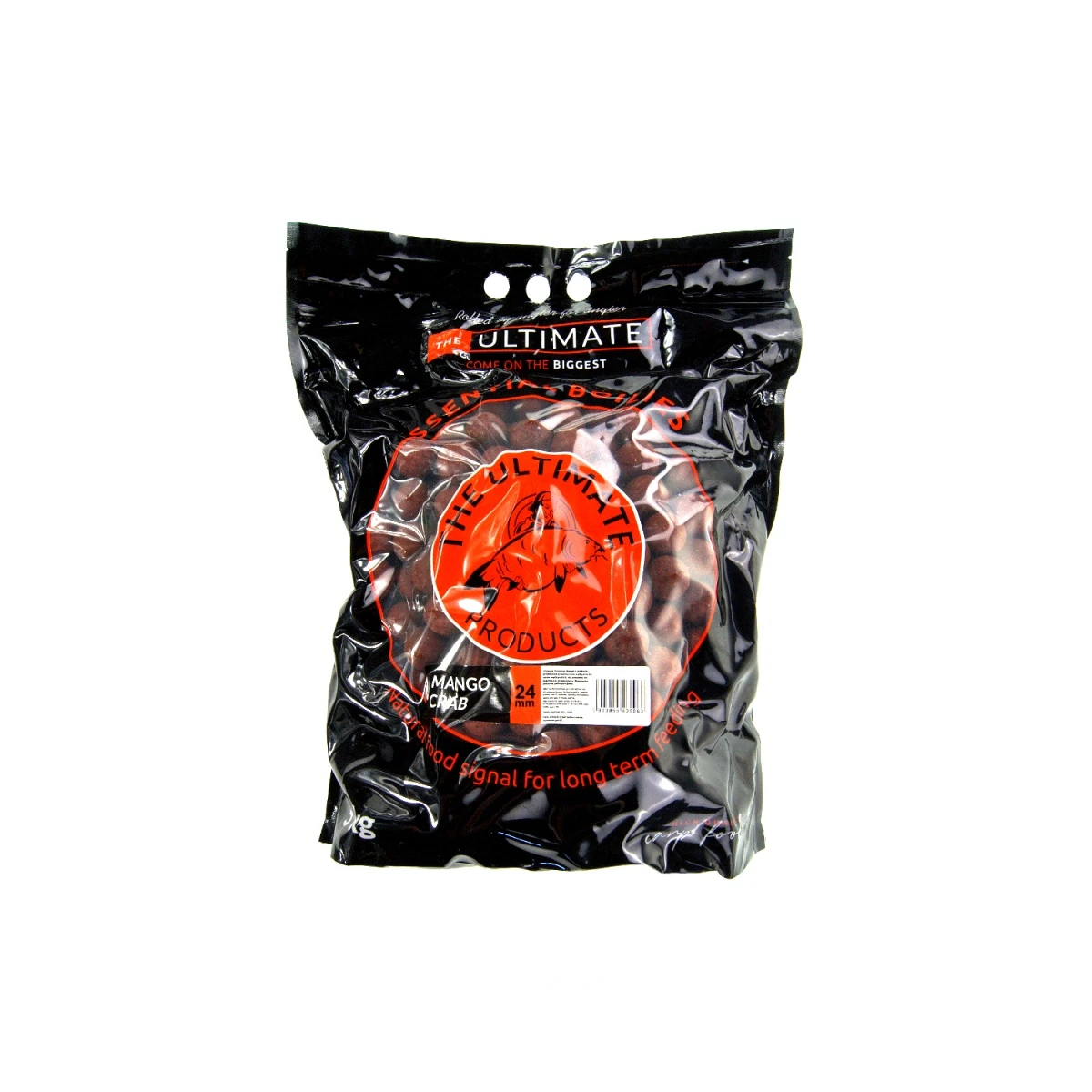 UltimateProducts Essential Boilies - Mango Crabрозмір 24mm / 5kg - EAN: 5903855435063