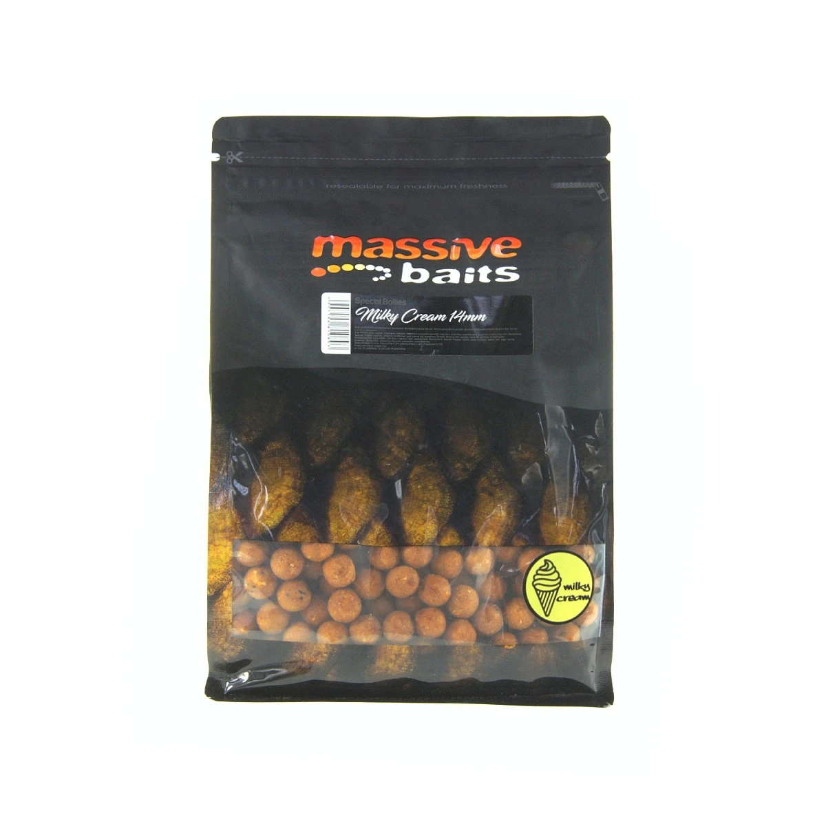 Massive Baits Special Boilies - Milky Creamambalaj 14mm / 1kg - MPN: SP027 - EAN: 5907196810893