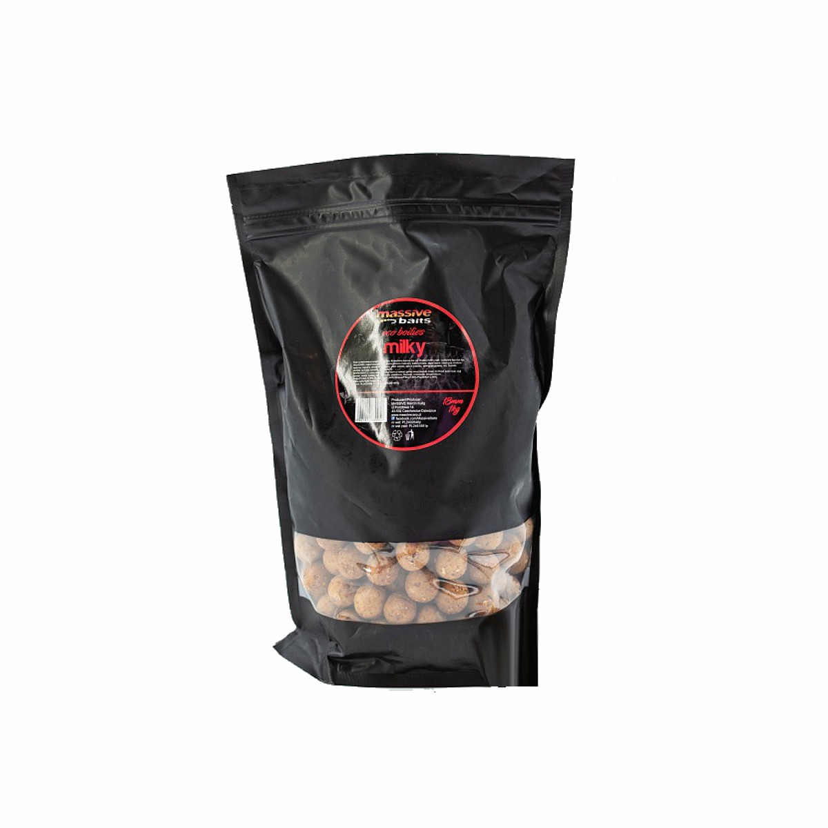 MassiveBaits Eco Boilies - Milkyopakowanie 18 mm / 1 kg - MPN: ECO29.1 - EAN: 5901912669949