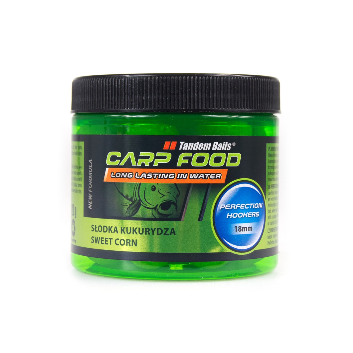TandemBaits Carp Food Perfection Hookers - Słodka Kukurydzarozmiar 18 mm / 120g - MPN: 17509 - EAN: 5907666676301