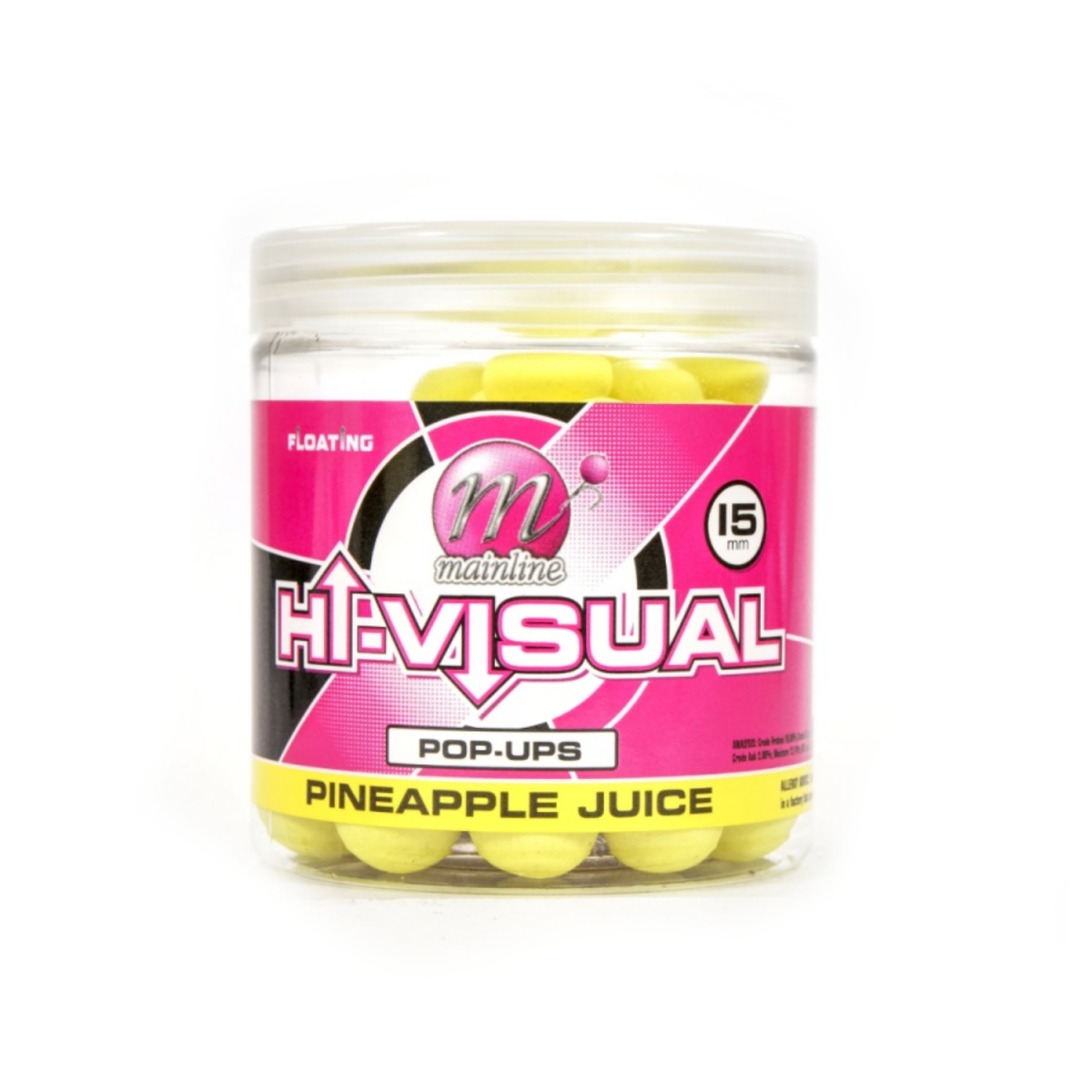 NEW Mainline Hi-Visual Pop-Ups Pineapple Juice 15 mm średnica