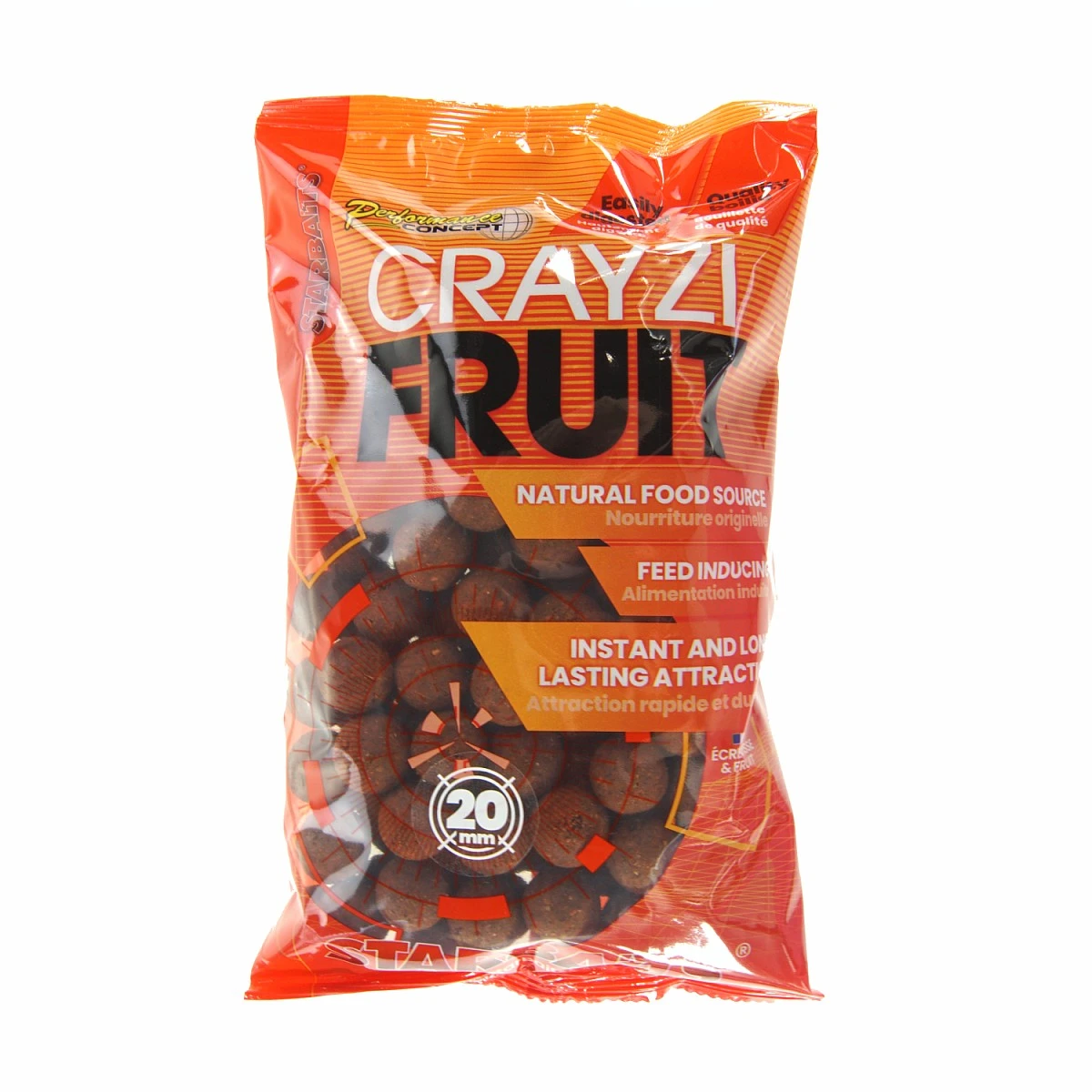 Starbaits Performance Boilies - Crayzi Fruitmărimea 20 mm / 0,8kg - MPN: 18323 - EAN: 3297830183233