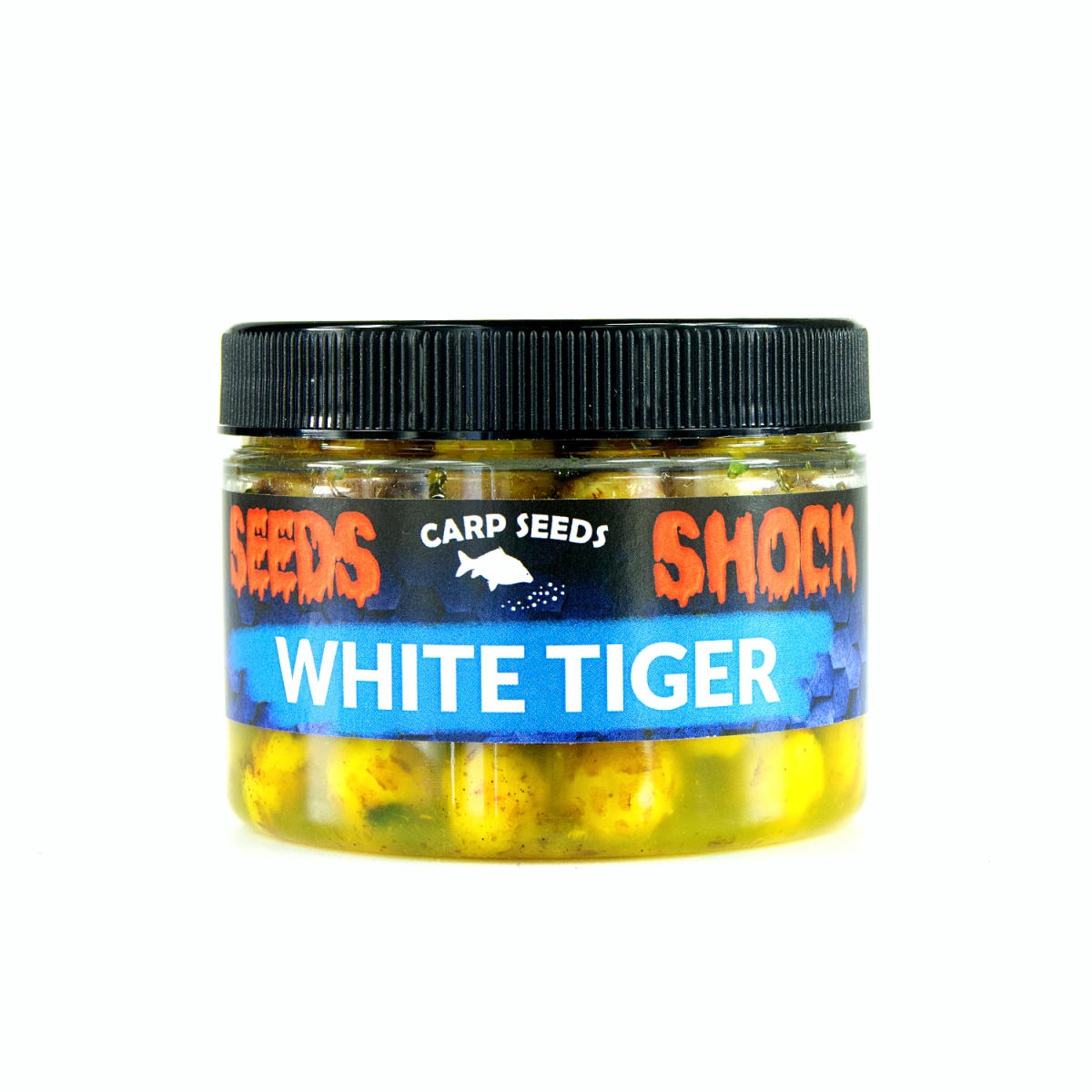 Carp Seeds Seeds Shock White Tiger - Hot Stink - KRÓTKA DATA WAŻNOŚCIopakowanie 150ml - EAN: 200000095468