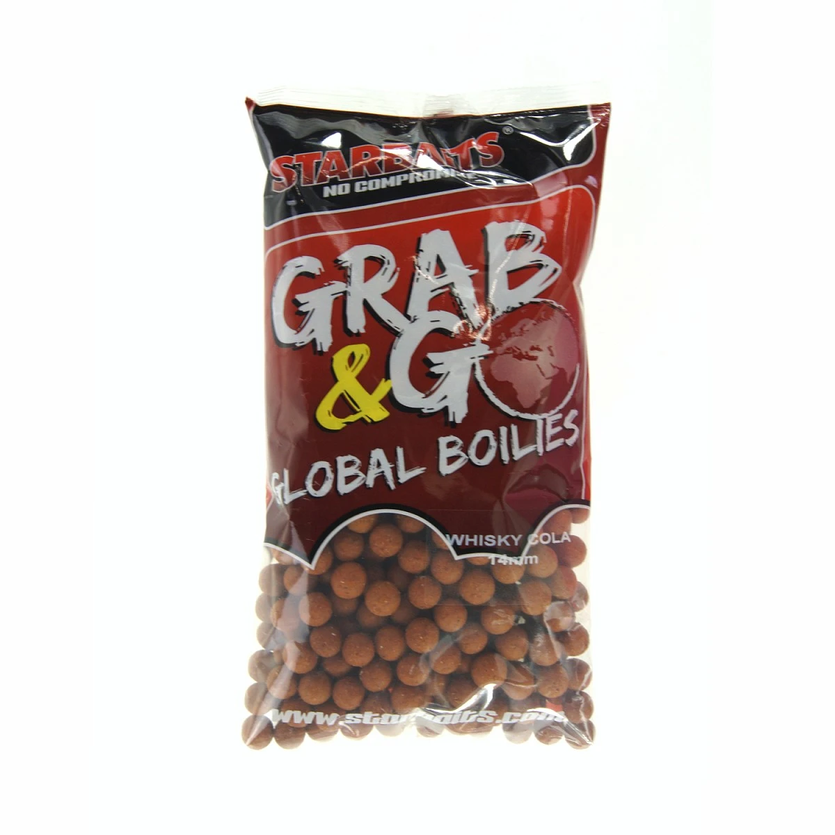Starbaits Grab&Go Global Boilies - Whisky Colamărimea 14mm / 1kg - MPN: 18346 - EAN: 3297830183462