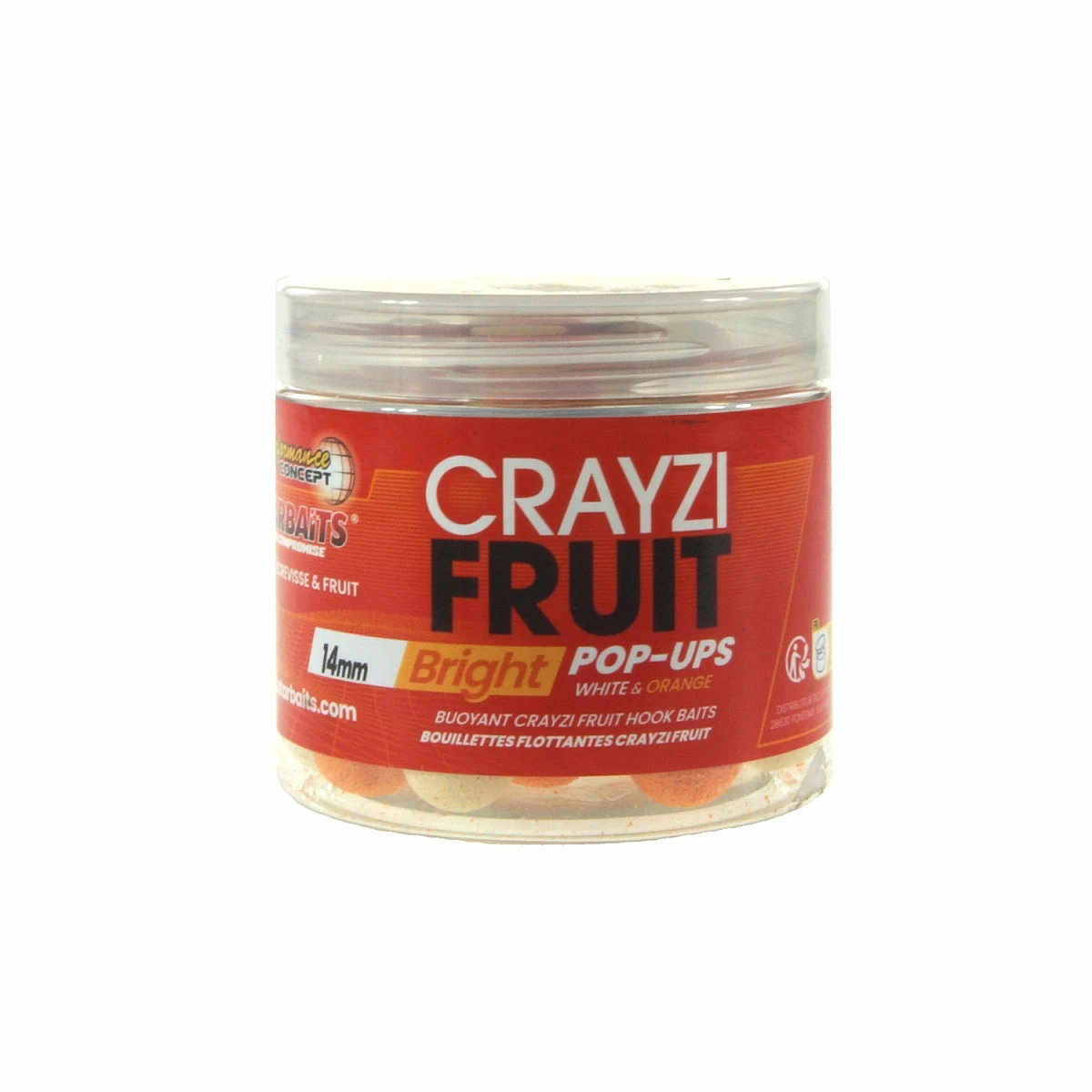 Starbaits PC Bright Pop Up - Crayzi Fruitmărimea 14 mm / 50g - MPN: 18334 - EAN: 3297830183349