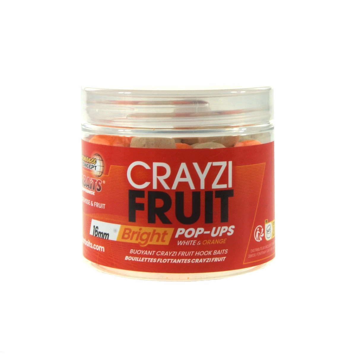 Starbaits PC Bright Pop Up - Crayzi Fruitmărimea 16 mm / 50g - MPN: 18335 - EAN: 3297830183356