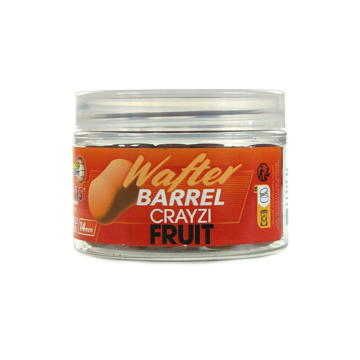 Starbaits PC Wafter Barrel - Crayzi Fruitmărimea 14 mm / 50g - MPN: 49041 - EAN: 3297830490416