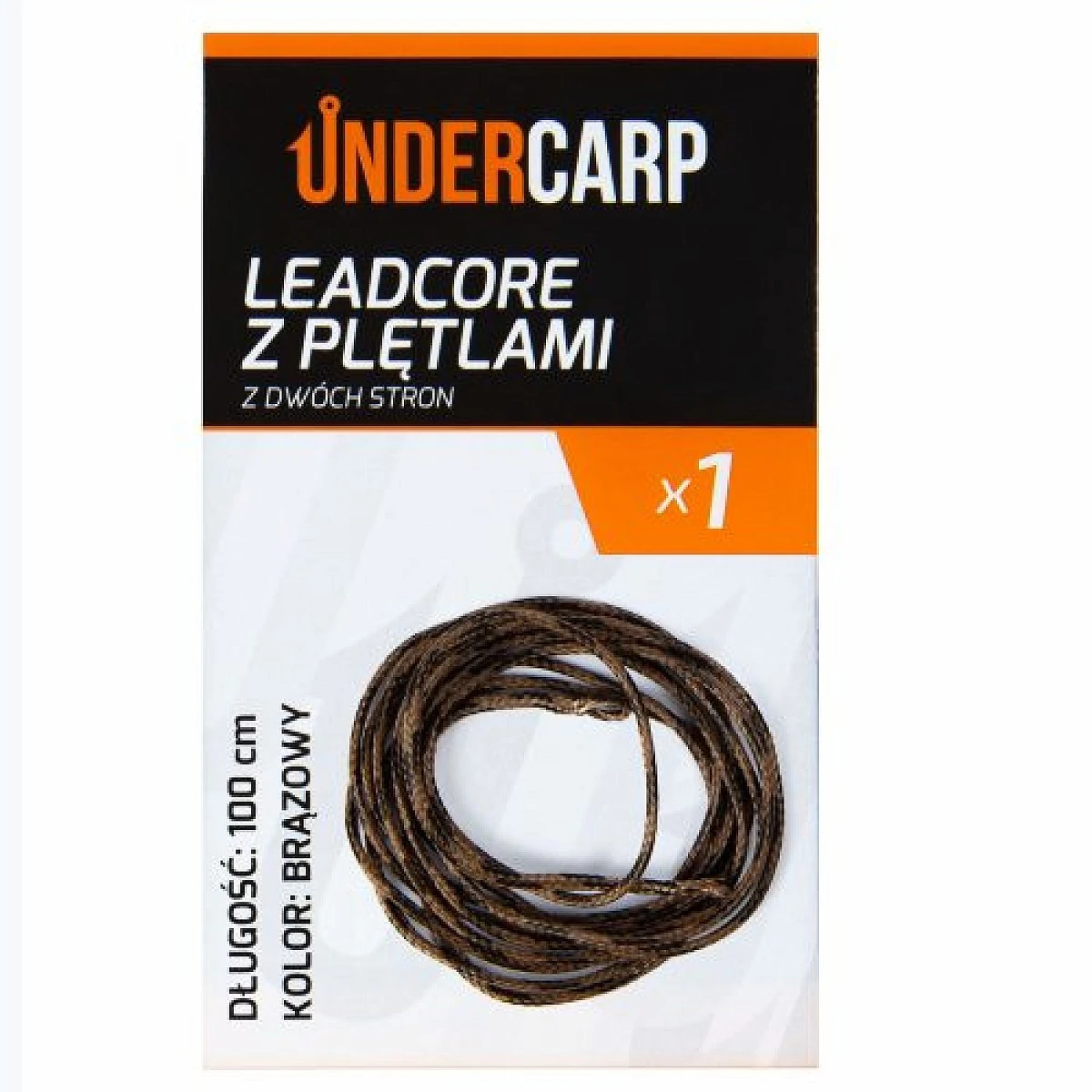 UnderCarp Leadcore - Con Asole su Entrambi i Latimodello marrone / 100cm - MPN: UC713 - EAN: 5902721608341