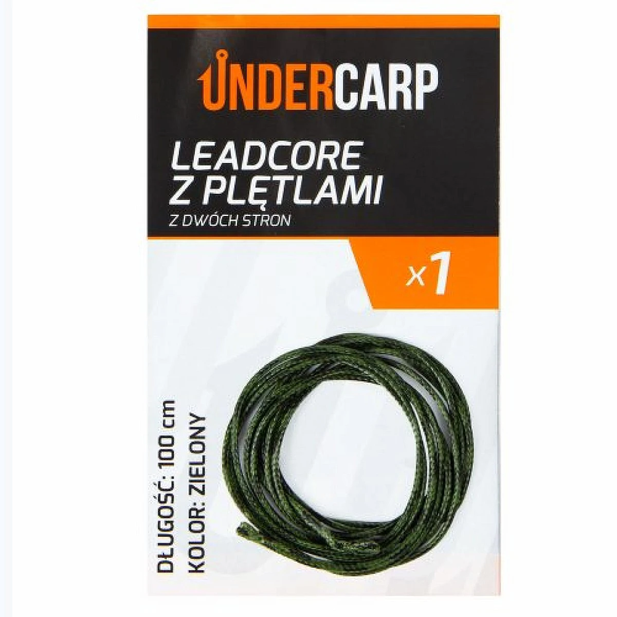 UnderCarp Leadcore - Con Asole su Entrambi i Latimodello verde / 100cm - MPN: UC712 - EAN: 5902721608334