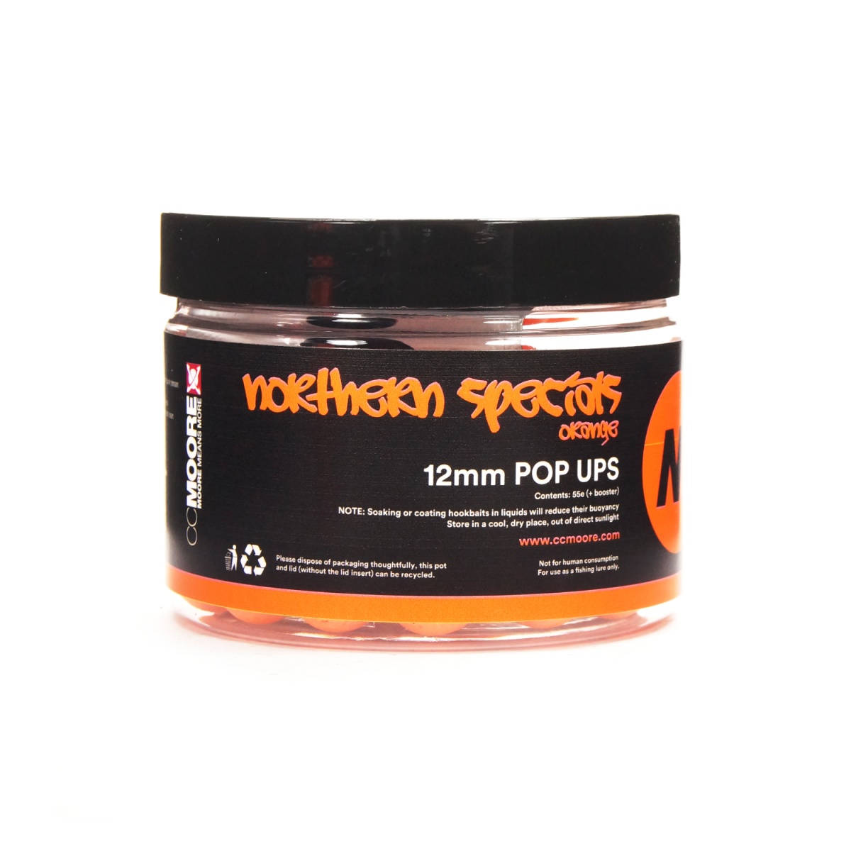 CcMoore Northern Special Pop Ups - NS1 Orange - KRÓTKA DATA WAŻNOŚCIrozmiar 12 mm - MPN: 90588 - EAN: 634158441493
