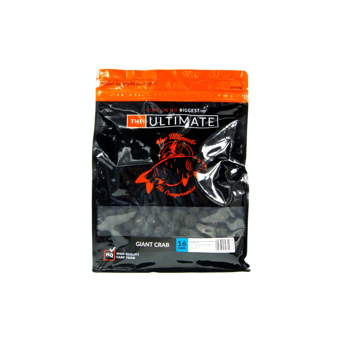 UltimateProducts Top Range Boilies - Giant Crab - KRÓTKA DATA WAŻNOŚCIrozmiar 16 mm / 1 kg - EAN: 200000095918