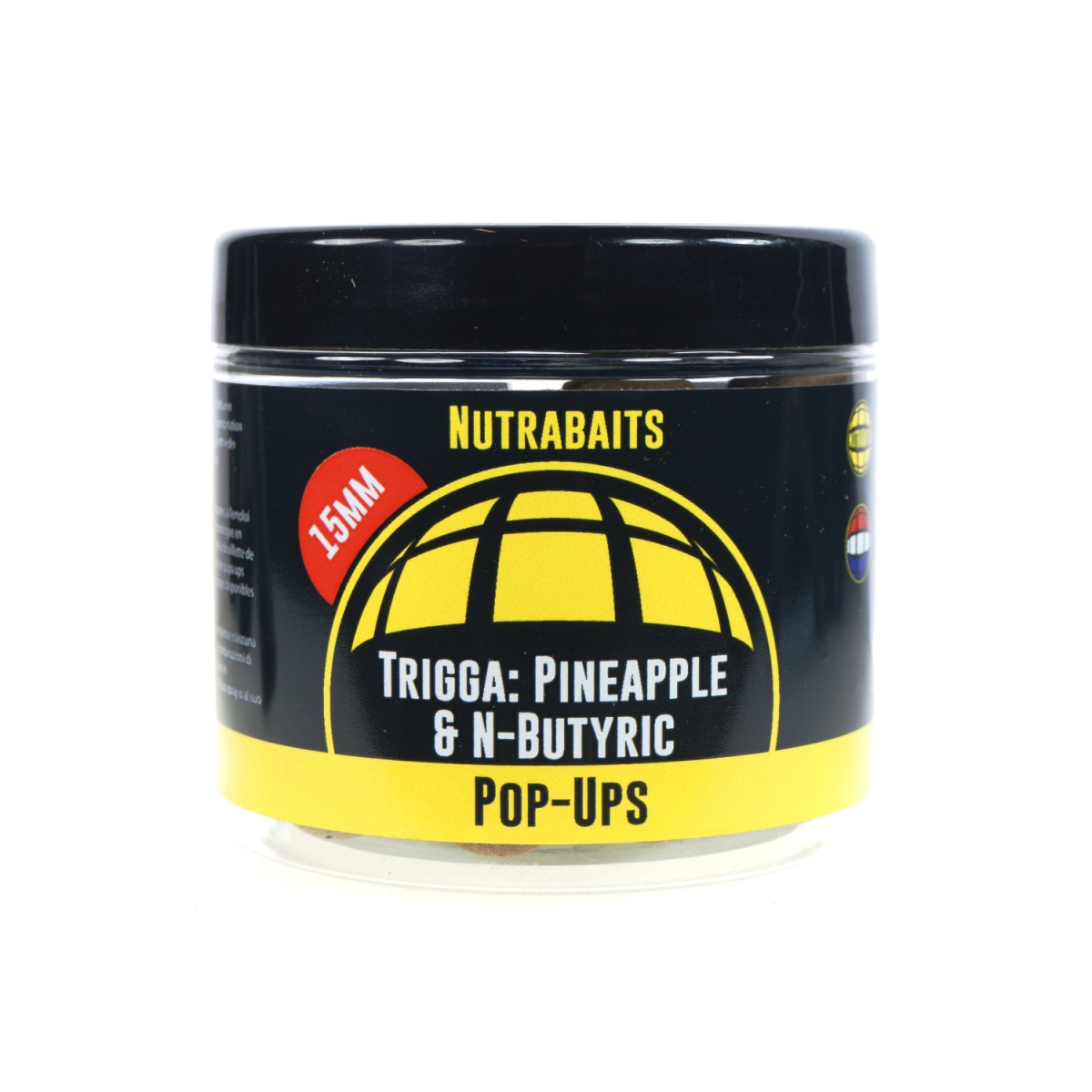 Nutrabaits Trigga Pineapple & N-Butyric Pop Ups  15mm rozmiar