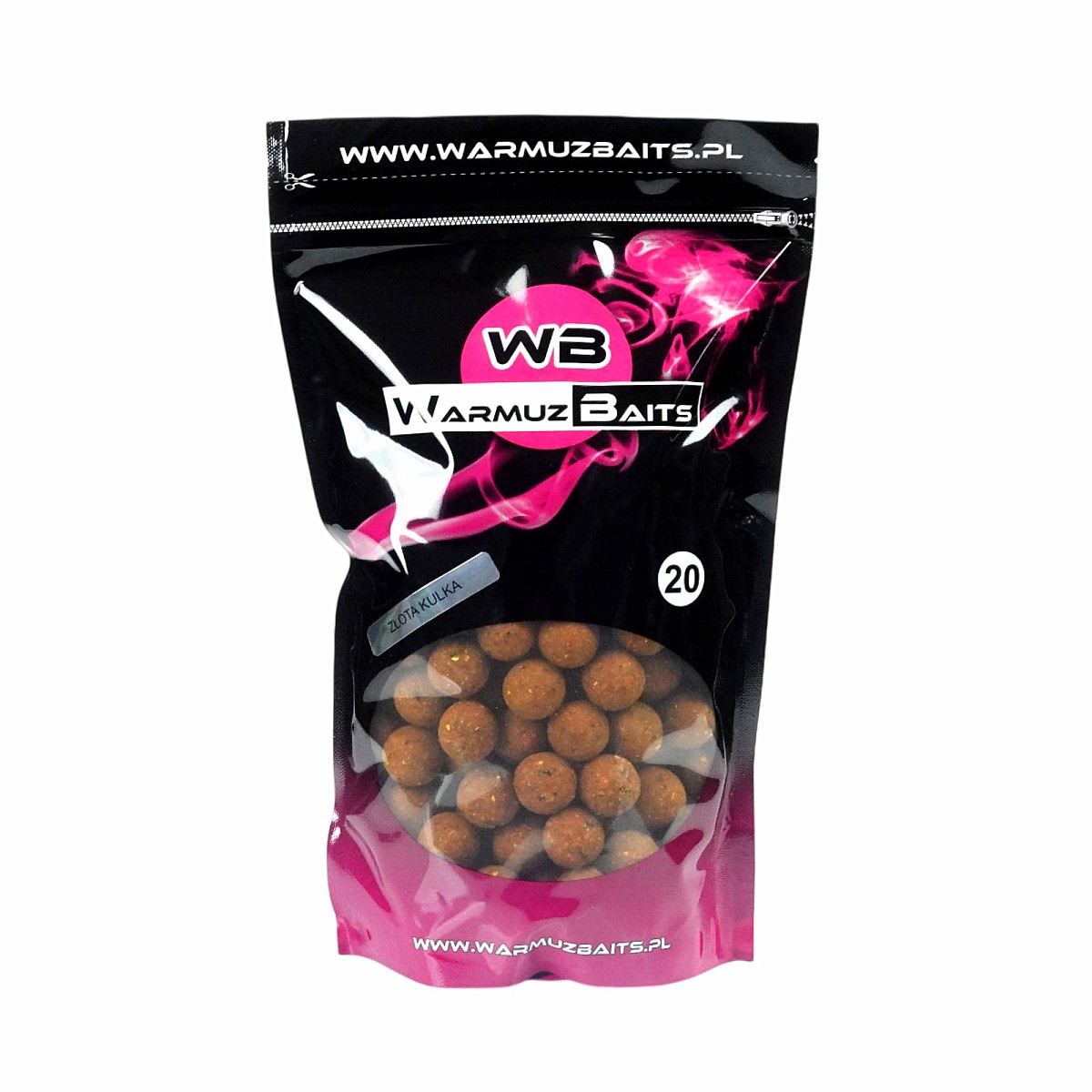 WarmuzBaits - Kulki Zanętowe Złota Kulkarozmiar 20 mm / 900g - MPN: 67132 - EAN: 5902537374676