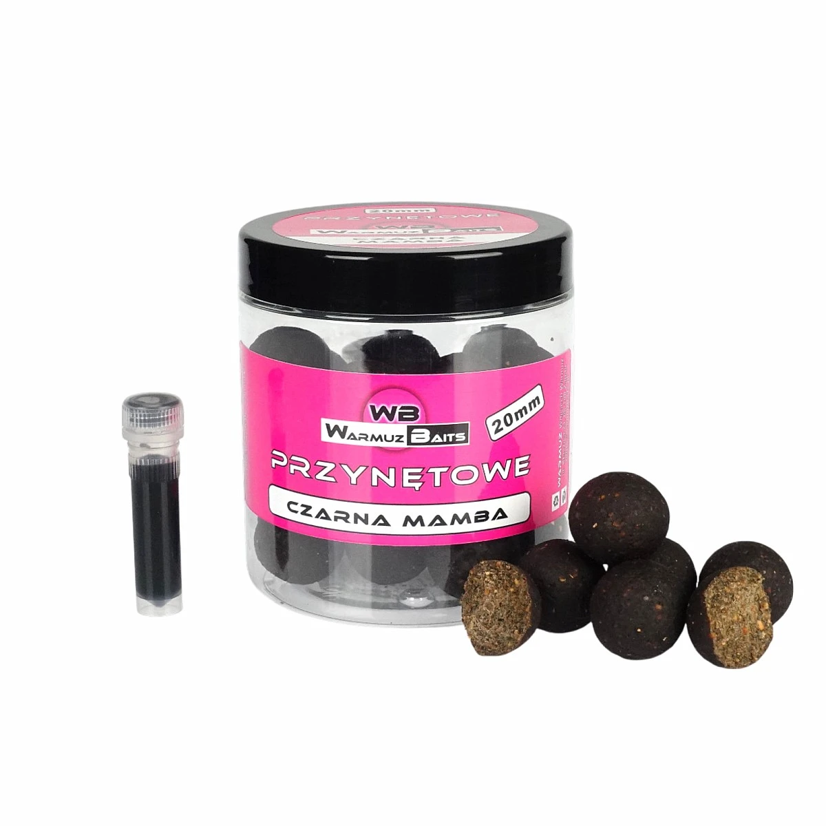 WarmuzBaits - Бойли Чорна Мамбарозмір 20mm - MPN: 67171 - EAN: 5902537375116