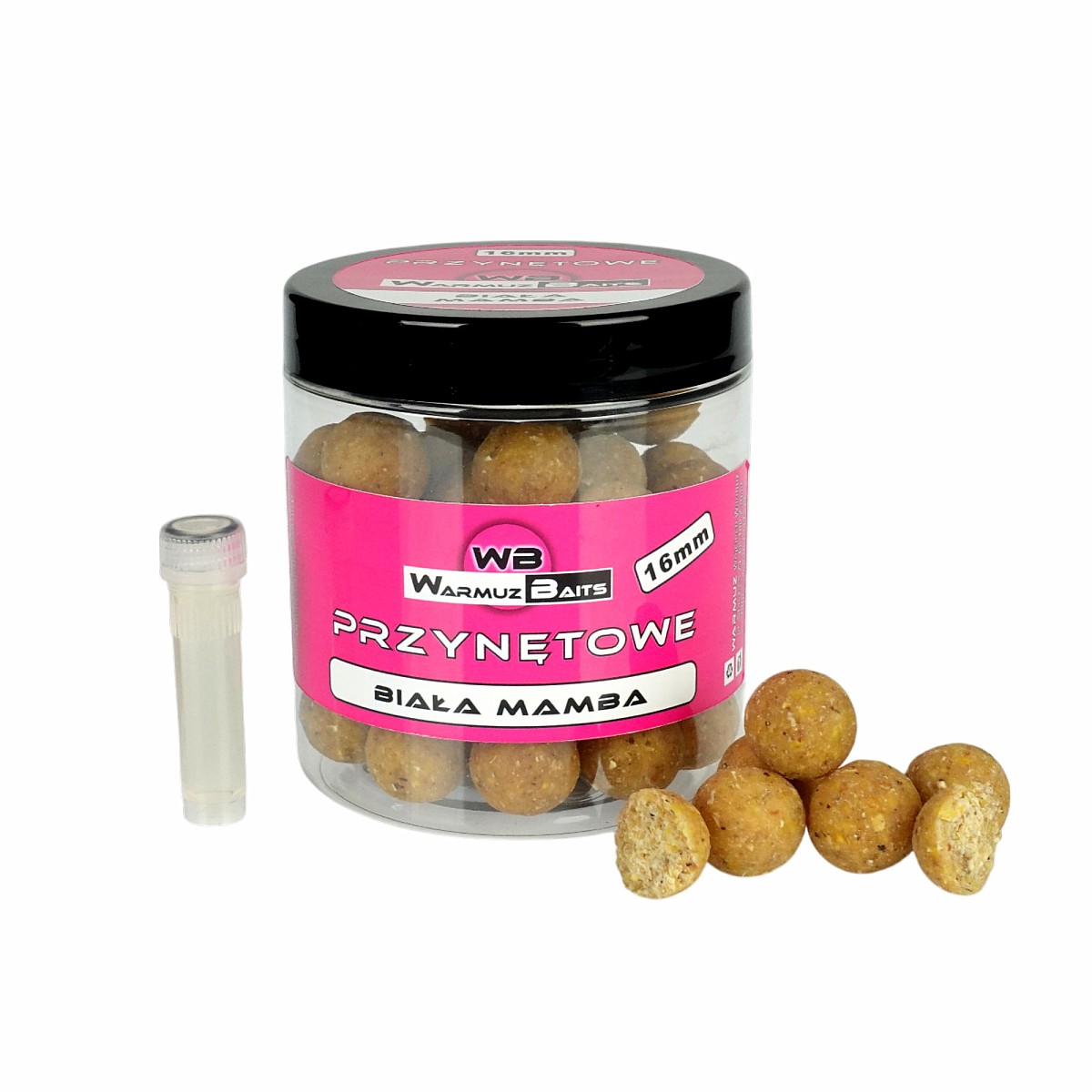 WarmuzBaits - Kulki Przynętowe Biała Mambarozmiar 16mm - MPN: 67170 - EAN: 5902537375109