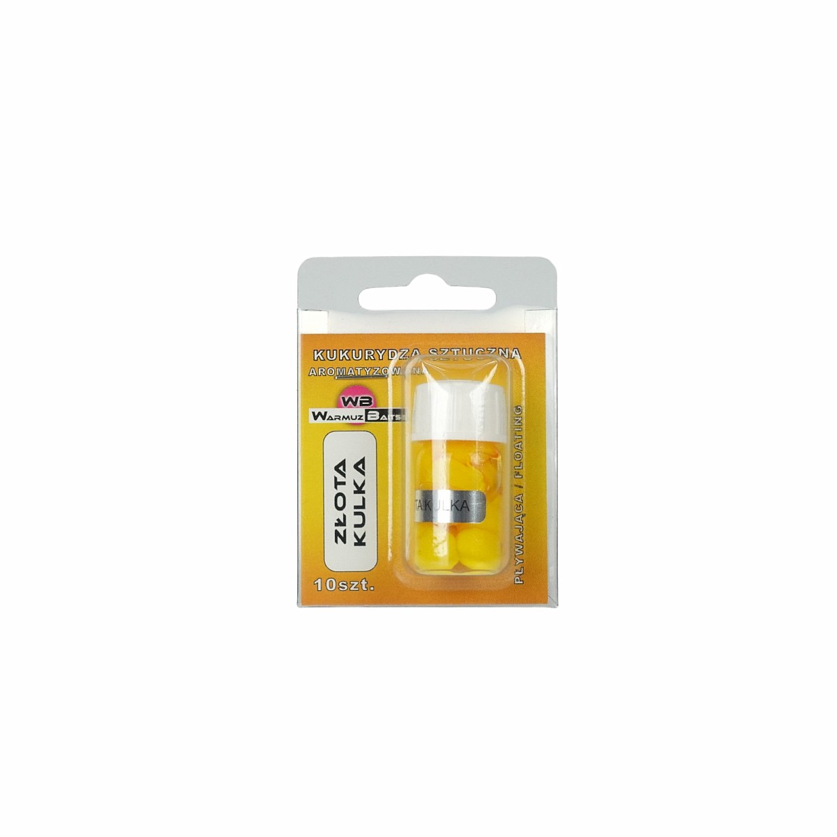 WarmuzBaits - Sztuczna Kukurydza - Złota Kulkaopakowanie 10 sztuk - MPN: 67194 - EAN: 5902537375321