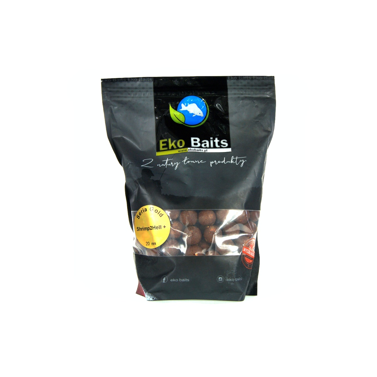 Eko Baits Gold Series Boilies - Shrimp2Hell+średnica 20mm - EAN: 5905562314686