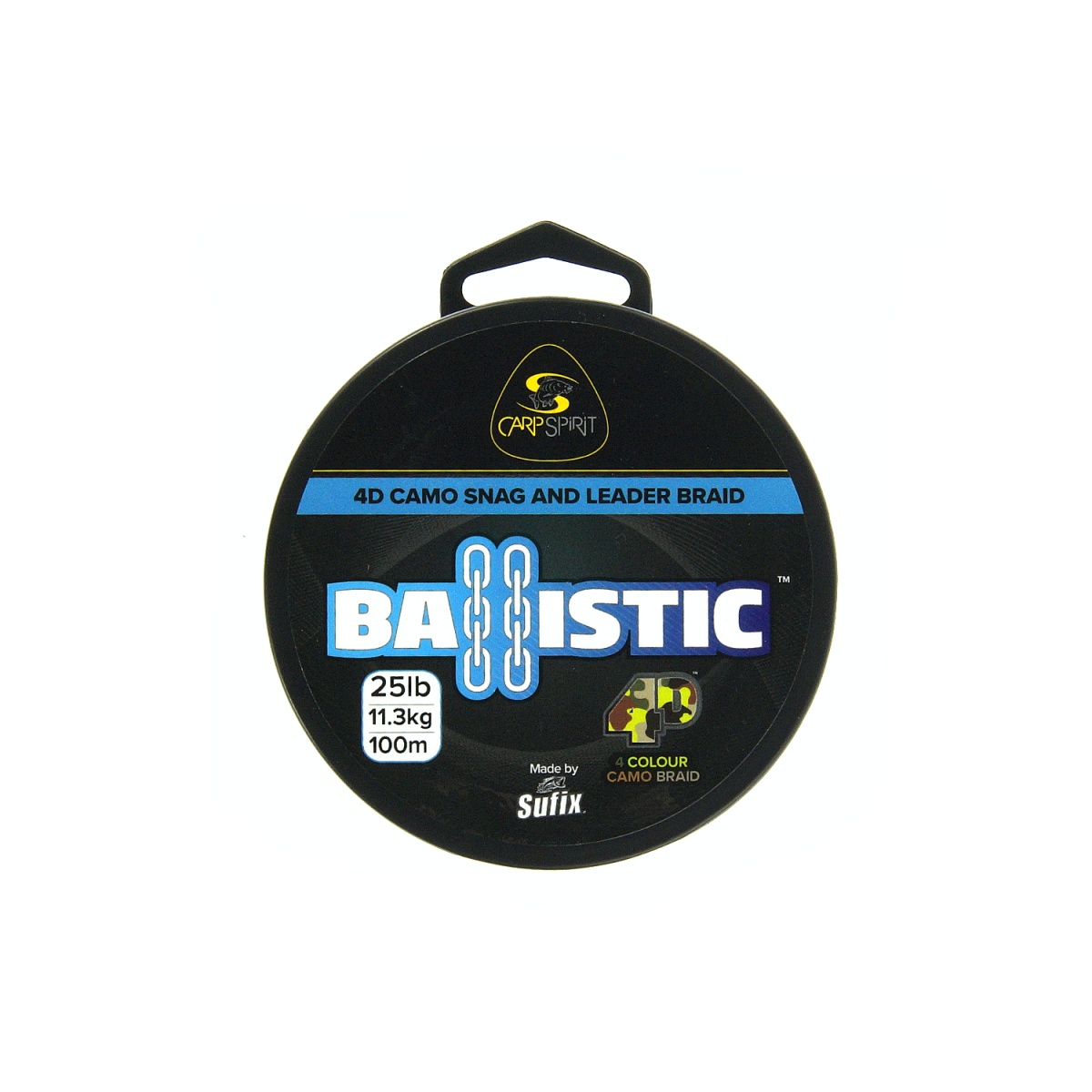 Carp Spirit Ballistic Camo 25lb / 100m - MPN: ACS640100 - EAN: 3422993067339