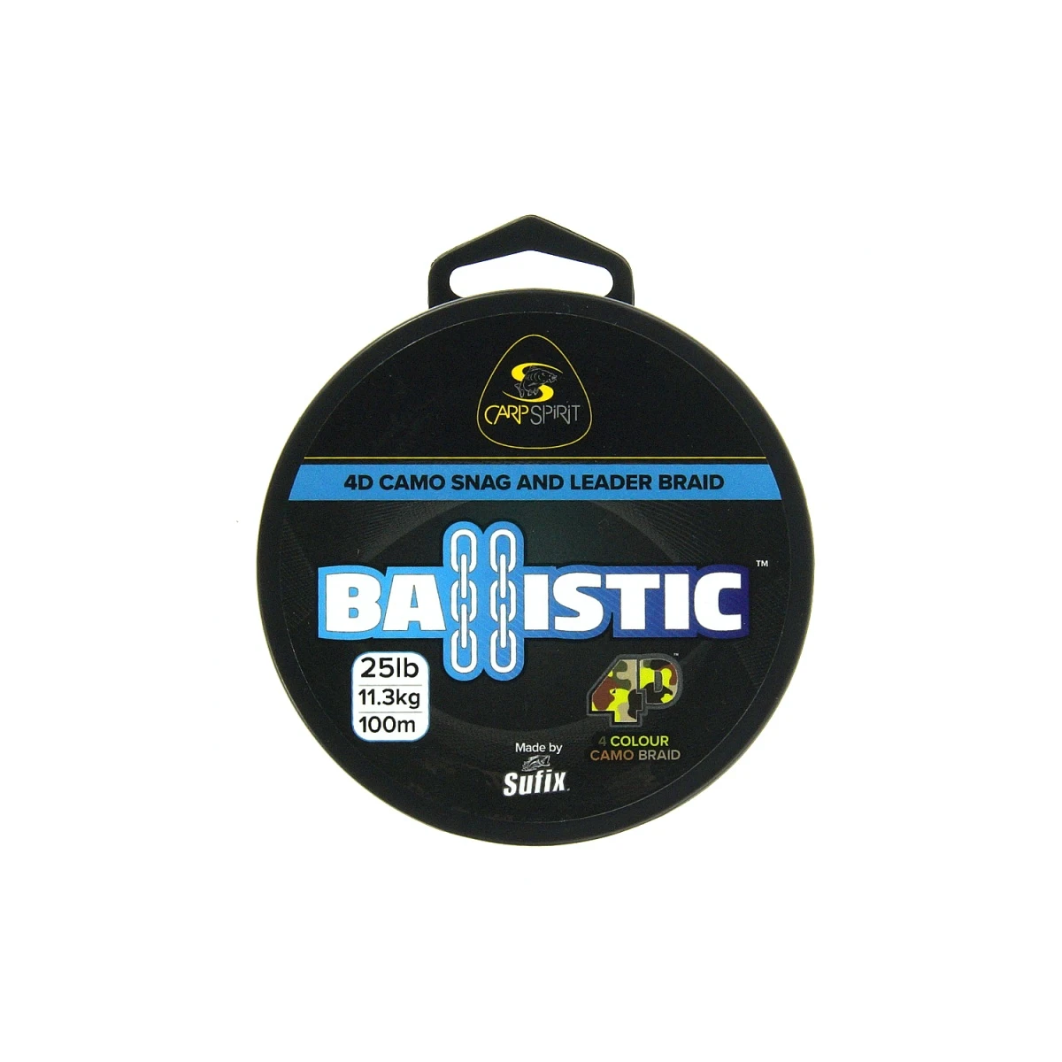 Carp Spirit Ballistic Camomodèle 25lb / 100m - MPN: ACS640100 - EAN: 3422993067339