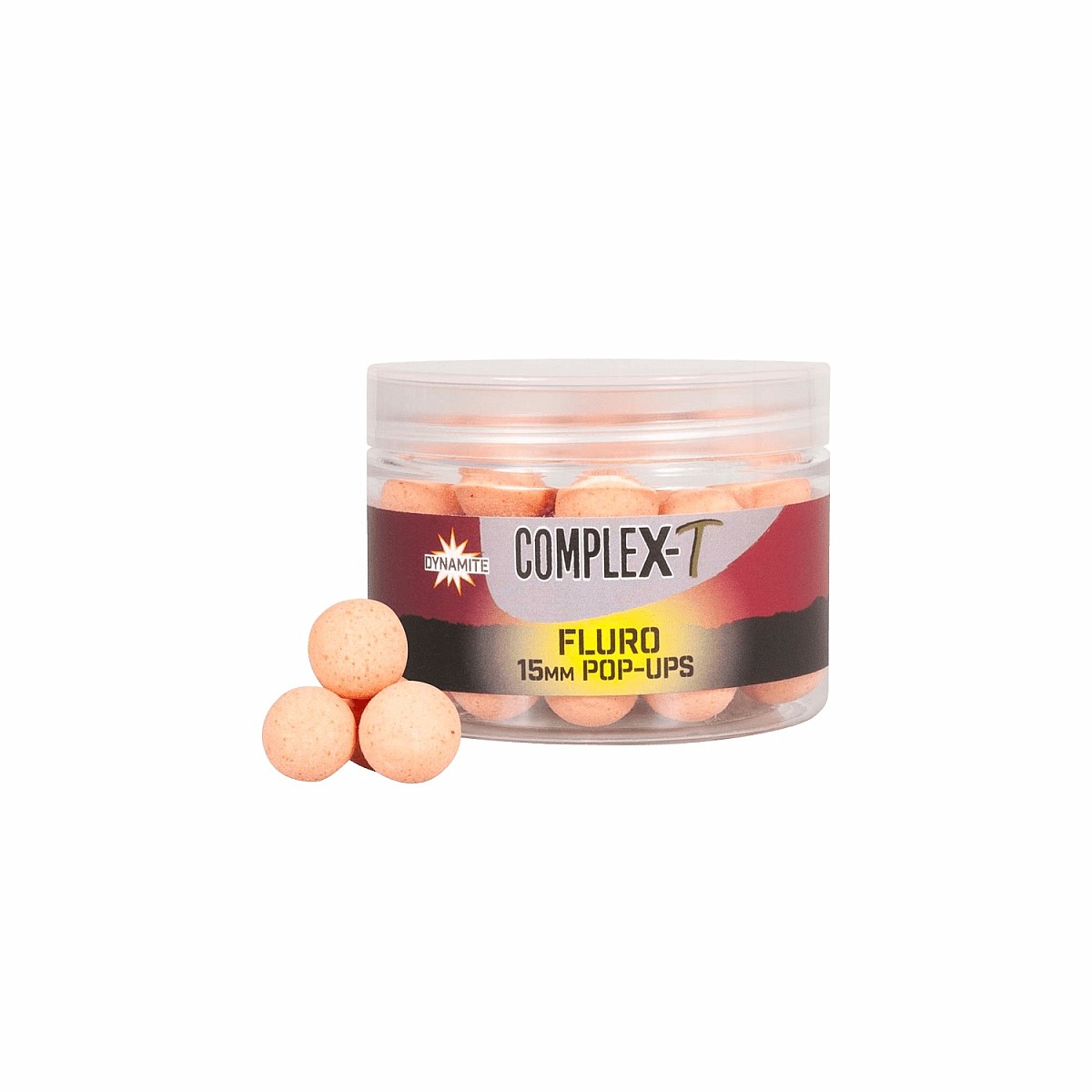 DynamiteBaits COMPLEX-T Fluoro Pop-Ups 15mm rozmiar 15 mm - MPN: DY1955 - EAN: 5031745230389