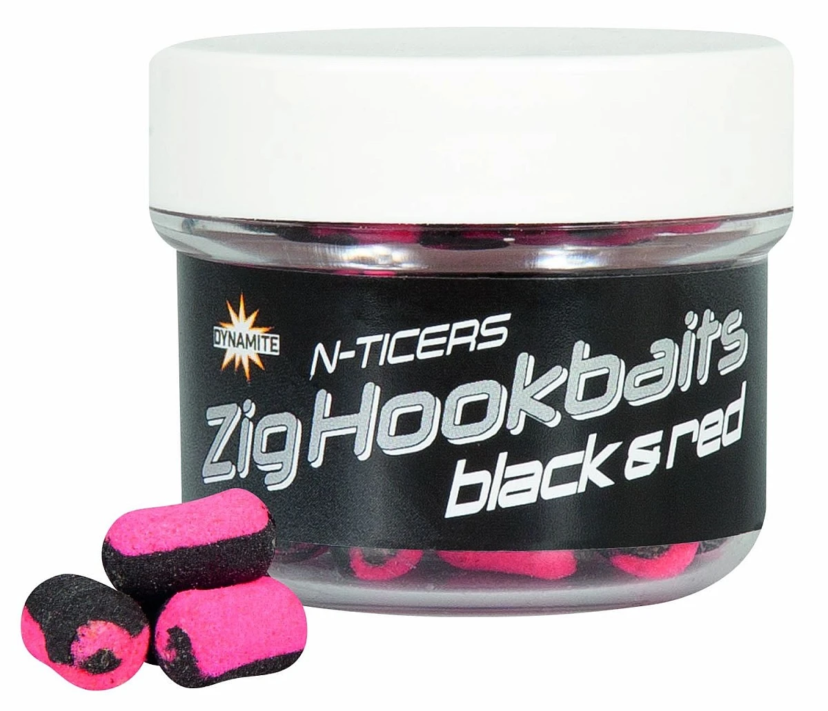 DynamiteBaits N-TICERS Zig - Black & Redmărimea 12 x 6mm - MPN: DY1875 - EAN: 5031745229840