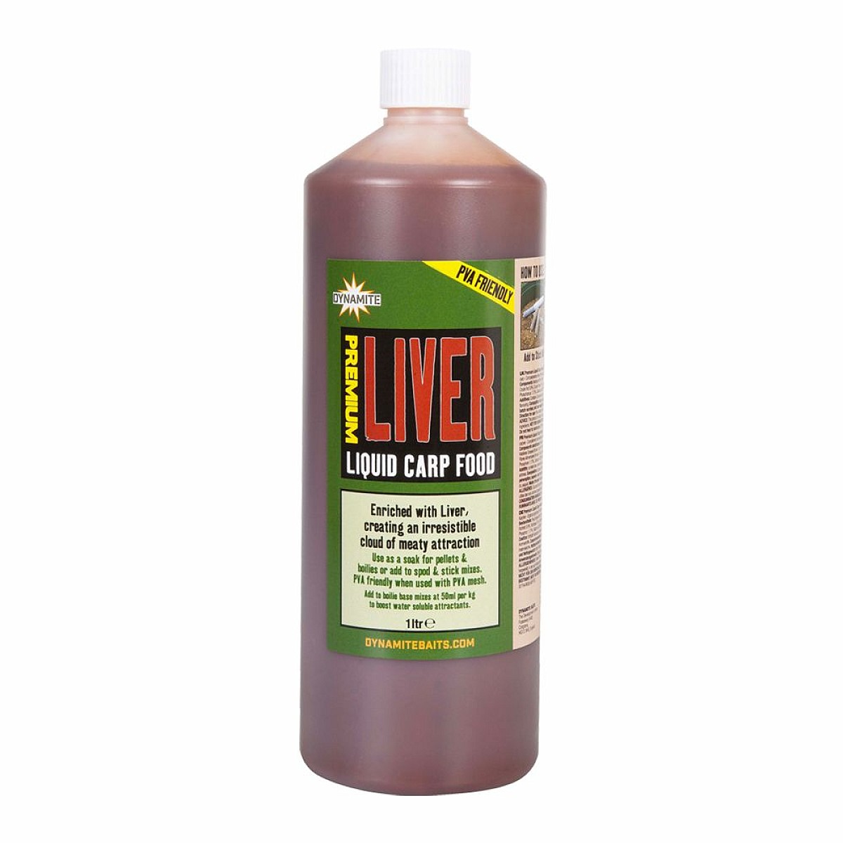 Dynamite Baits Premium Liquid Carp Food - Liveropakowanie 1L - MPN: DY333 - EAN: 5031745229963