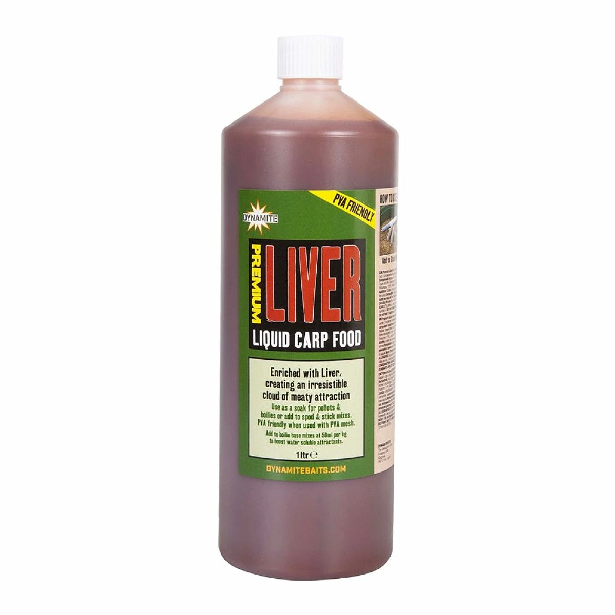 Dynamite Baits Premium Liquid Carp Food - Liverambalaj 1L - MPN: DY333 - EAN: 5031745229963