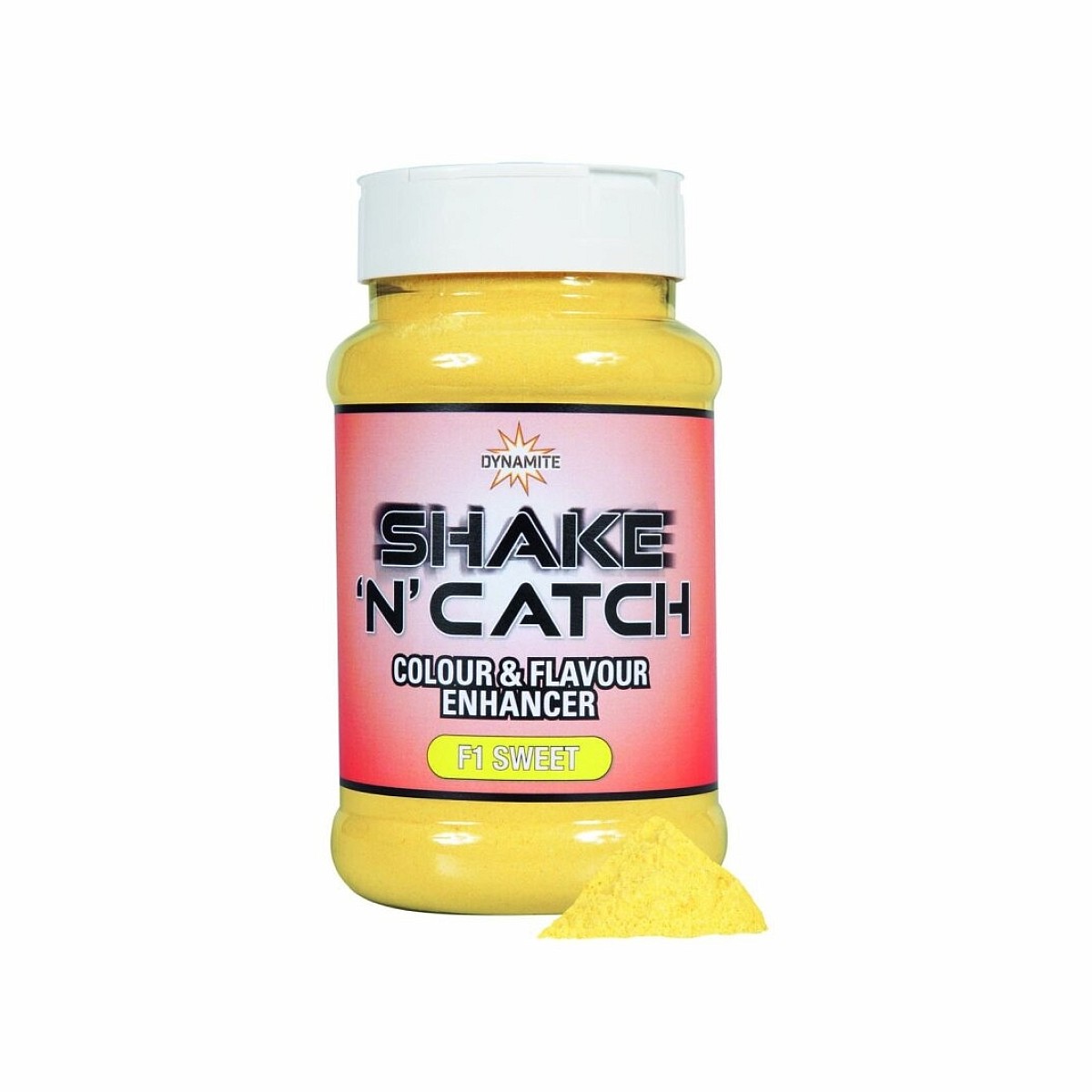 DynamiteBaits Shake n Catch F1 Sweet Yellow Enhancer - MPN: DY1900 - EAN: 5031745230129