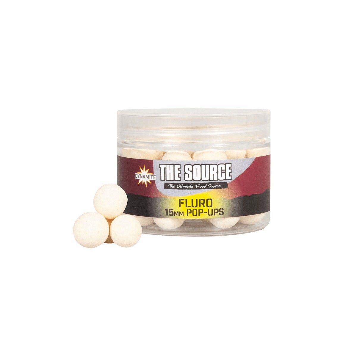 DynamiteBaits The Source Fluoro Pop-Ups 15mmrozmiar 15mm - MPN: DY1952 - EAN: 5031745230327