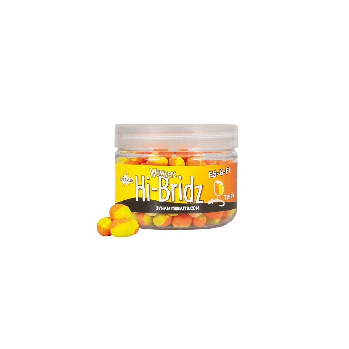 DynamiteBaits Wowsers HI-Bridz ES-L - Yellow Orangemărimea 7mm - MPN: DY1548 - EAN: 5031745230242