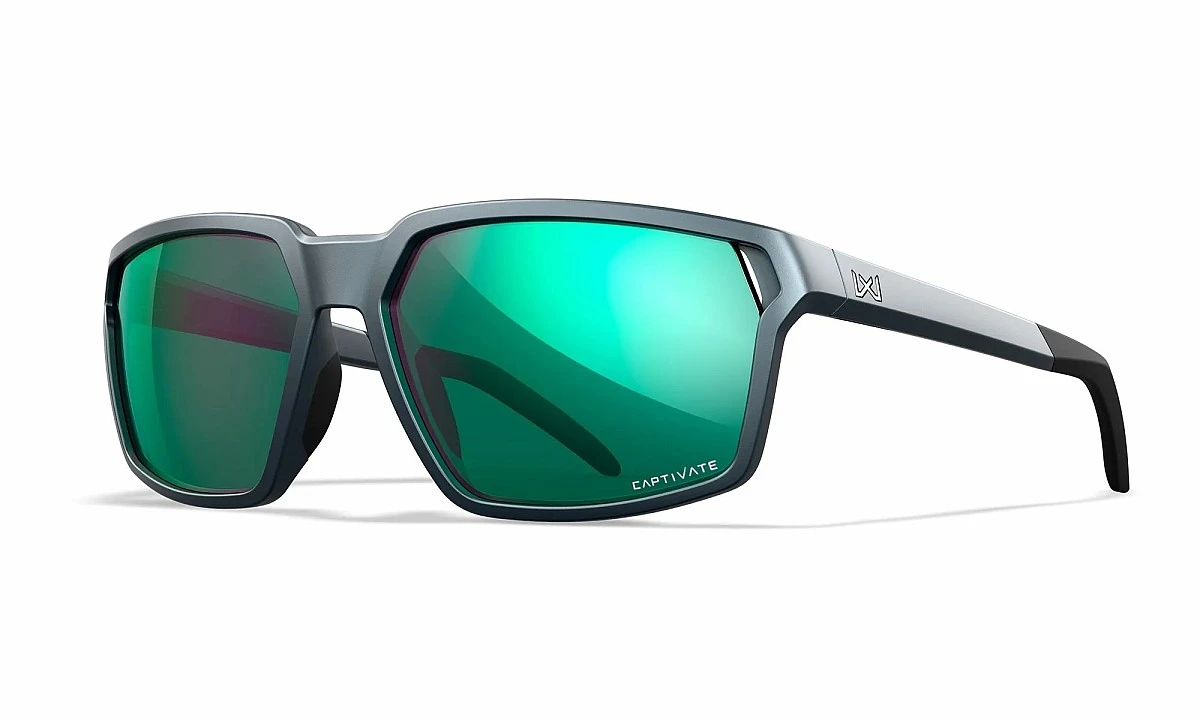 WileyX SIERRA Captivate Polarized Green Mirror Matte Graphite Frame - MPN: AC6SRA07 - EAN: 712316023740