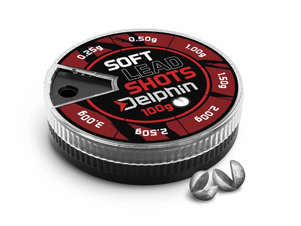 Delphin SOFT Split-Shot Sinkerstipo 100g / 0.25-3.0g - MPN: 101005473 - EAN: 8586018527163