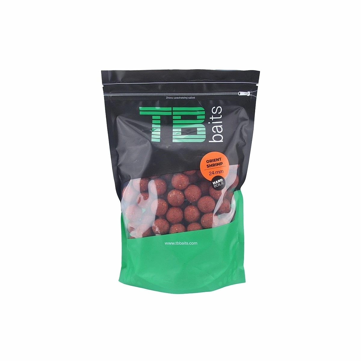 TB Baits Orient Shrimp HARD Boiliesрозмір 24mm / 1kg - MPN: TB00779 - EAN: 8596601007798