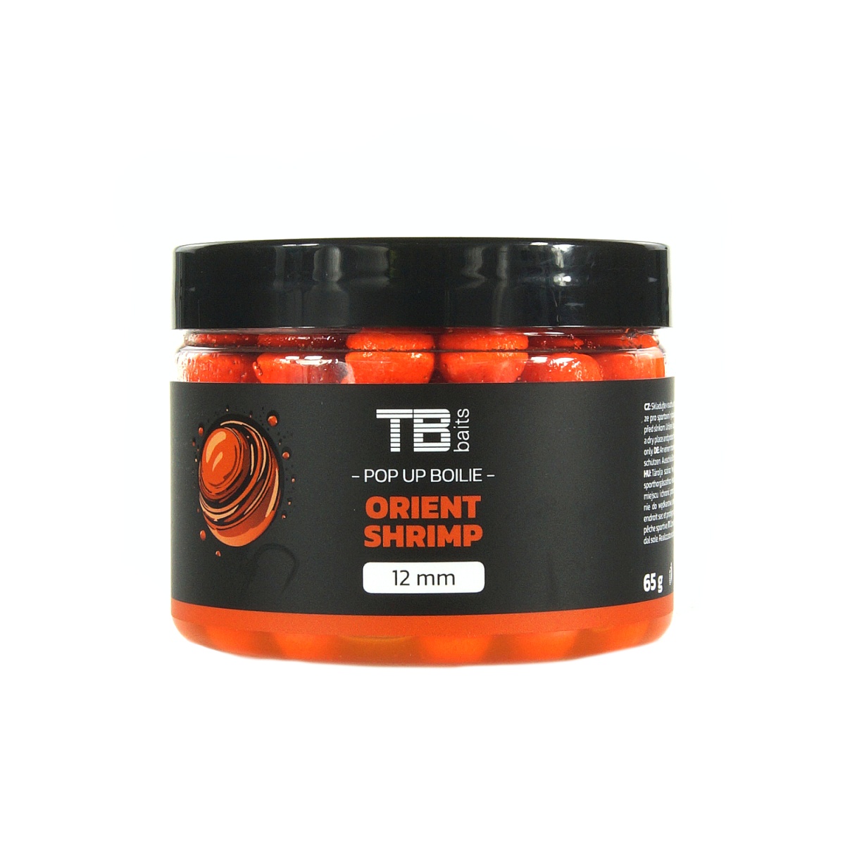 TB Baits Pop-Up Orient Shrimp + NHDCrozmiar 12mm / 65g - MPN: TB00787 - EAN: 8596601007873