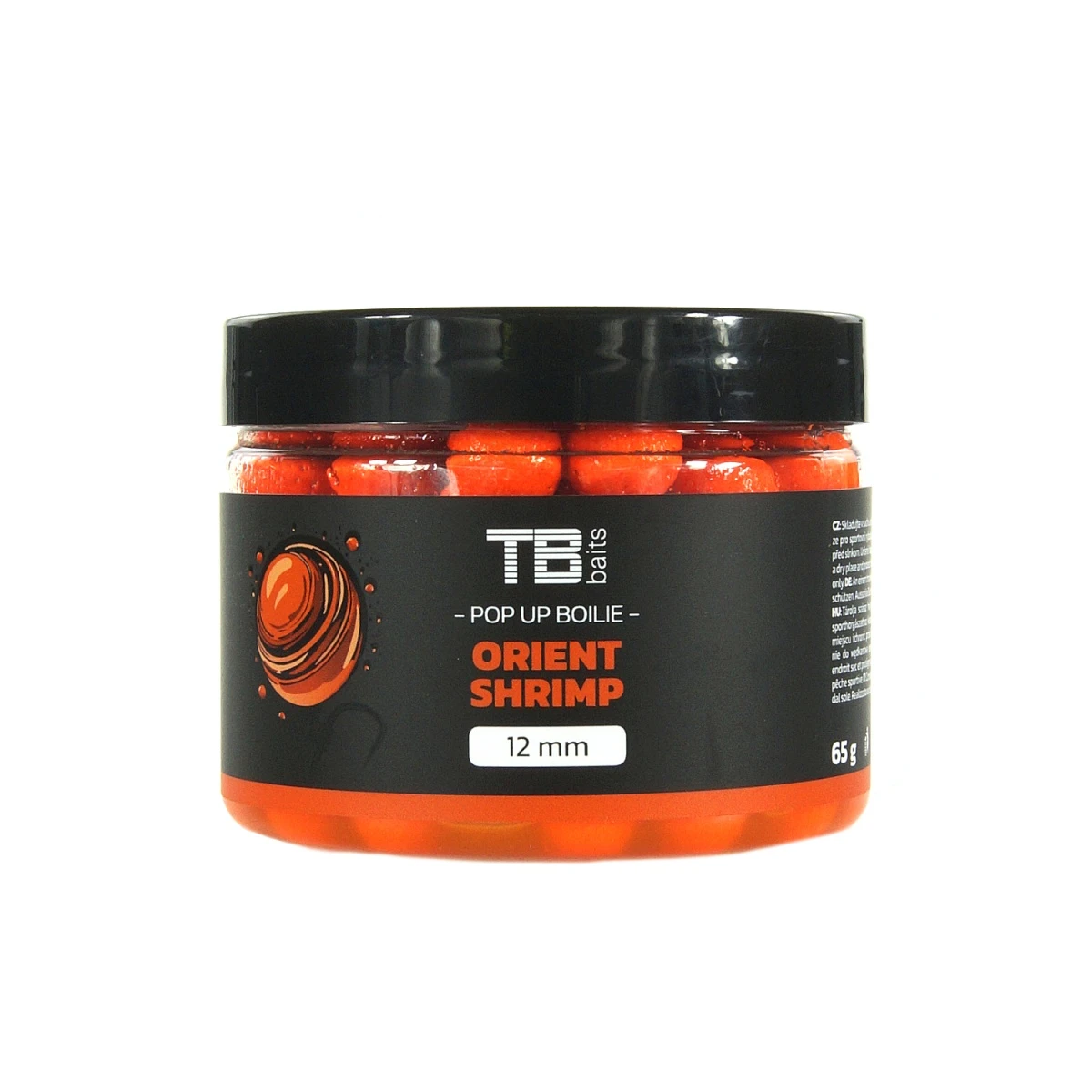 TB Baits Pop-Up Orient Shrimp + NHDCmărimea 12mm / 65g - MPN: TB00787 - EAN: 8596601007873