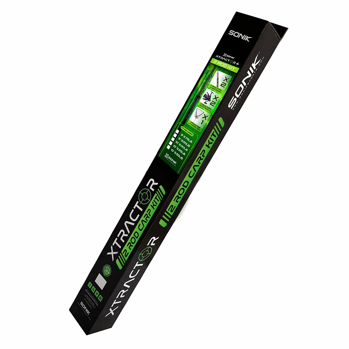 verze XTRACTOR+ 2 Rod Carp Kit 10ft / 3.00lb