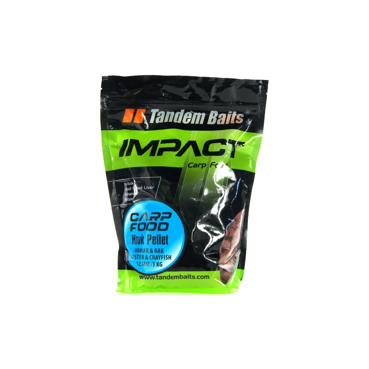 TandemBaits Carp Food Hook Pellet - Homar & Rakрозмір 12mm /1kg - MPN: 17274 - EAN: 5907666688403