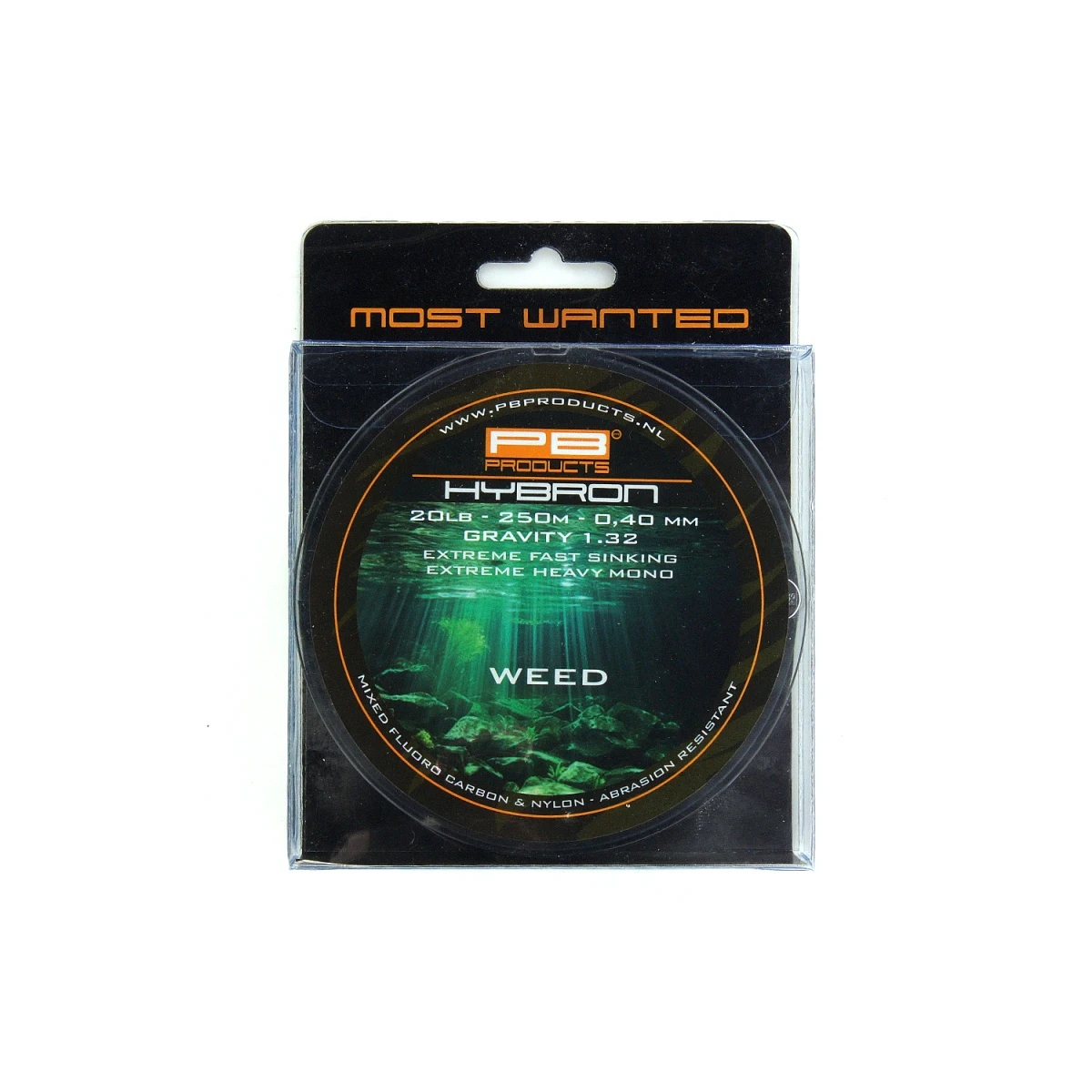 PB Hybron Mainlinemodèle 0.40mm / 20lb / 250m - MPN: 11052 - EAN: 8717524110529