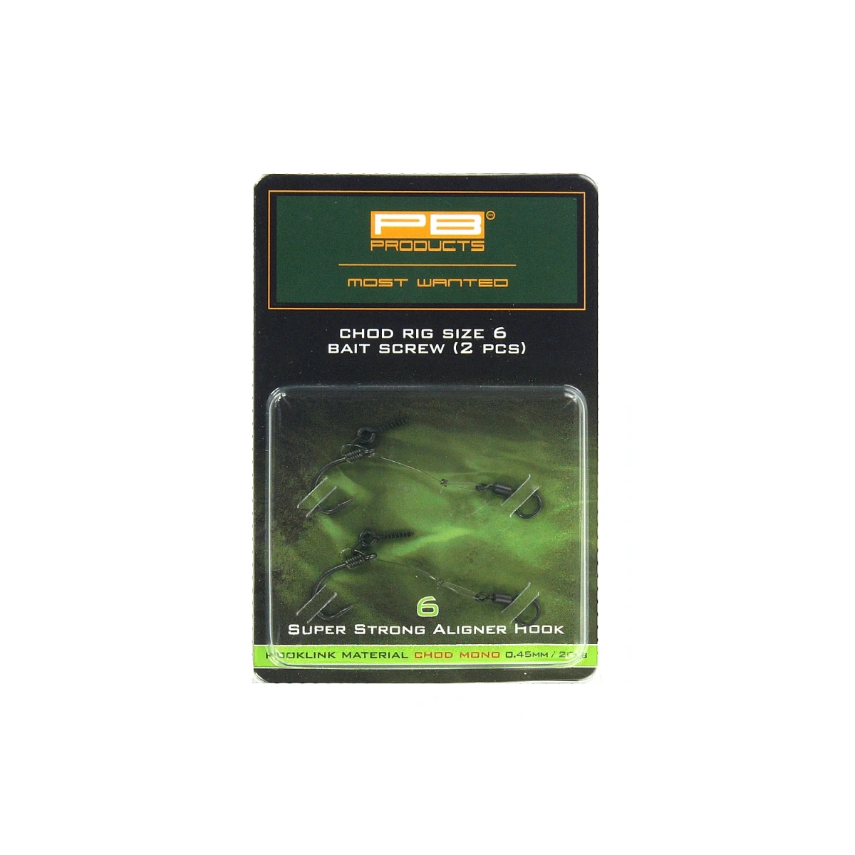 PB Chod Rig Bait Screwméret 6 - MPN: 25062 - EAN: 8717524250621