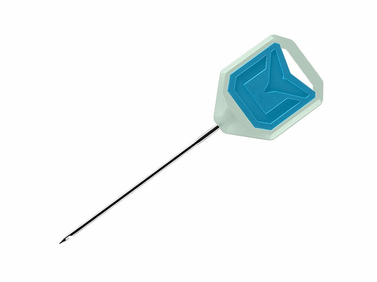 Delphin THE END GripX FluoHANDLE SAFETY Needle - MPN: 101003214 - EAN: 8586018019163
