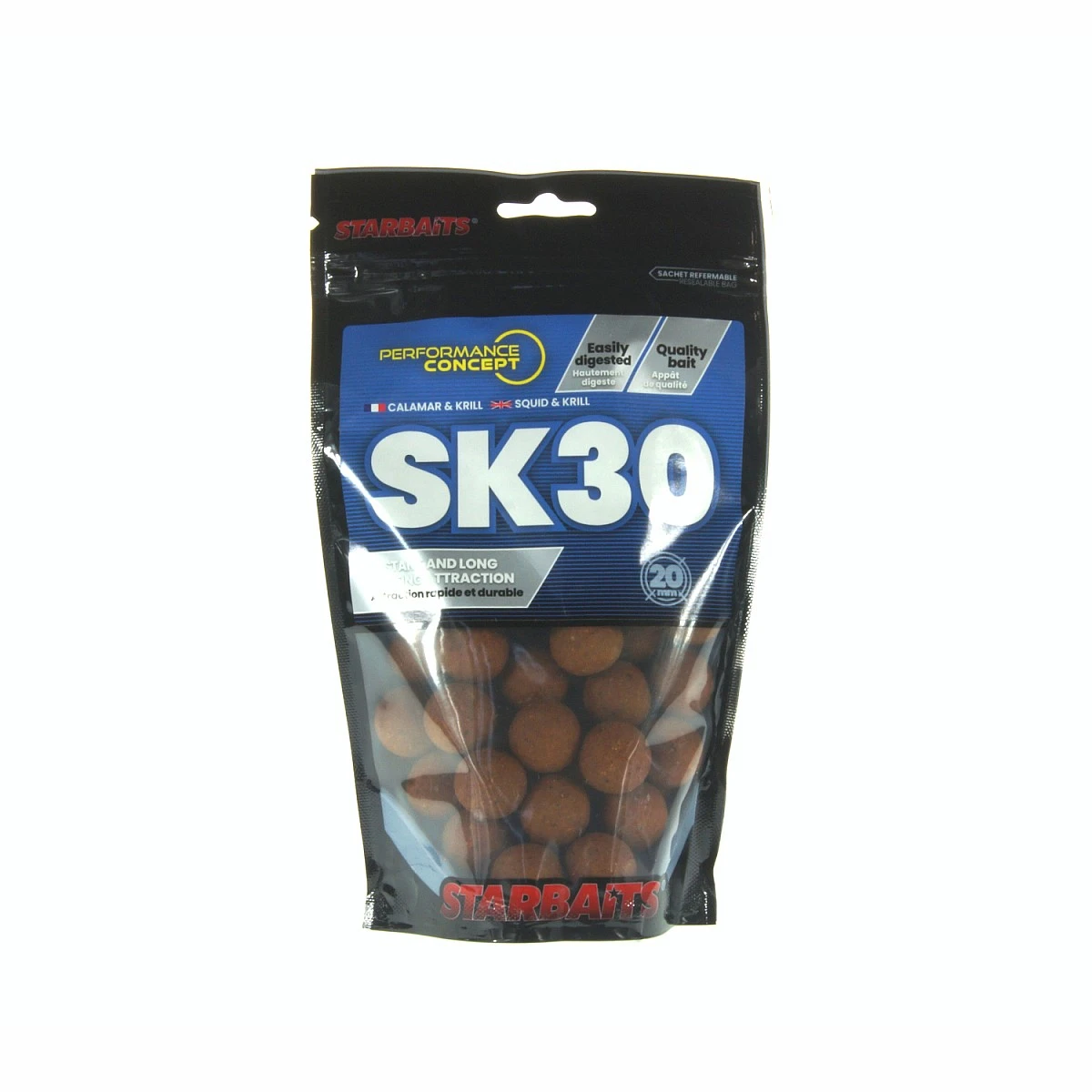 Starbaits Performance Boilies - SK30taille 20 mm / 0,2kg - MPN: 63069 - EAN: 3297830630690