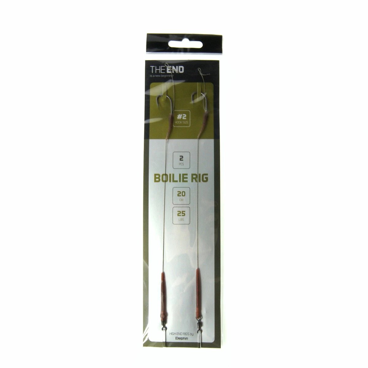 Delphin THE END Boilie Rigtipo 2 / 20cm / 25lb - MPN: 830410612 - EAN: 8586018467704