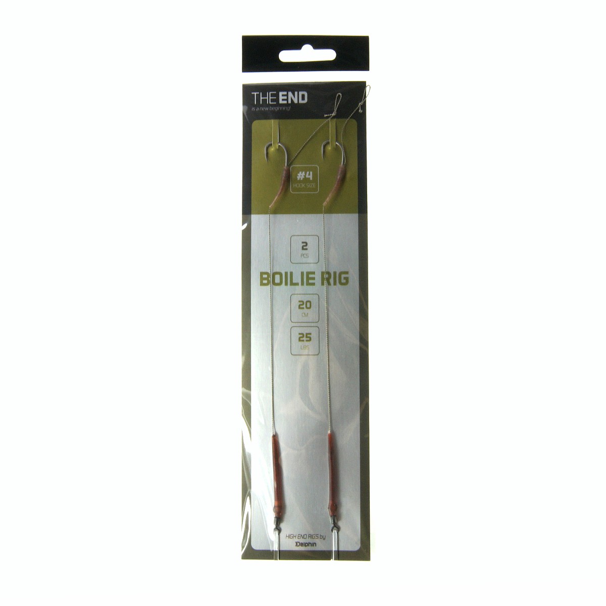 Delphin THE END Boilie Rigrodzaj 4 / 20cm / 25lb - MPN: 830410614 - EAN: 8586018454674
