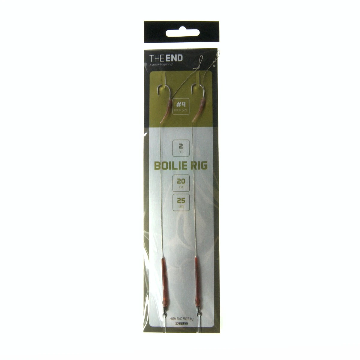 Delphin THE END Boilie Rigtipo 4 / 20cm / 25lb - MPN: 830410614 - EAN: 8586018454674