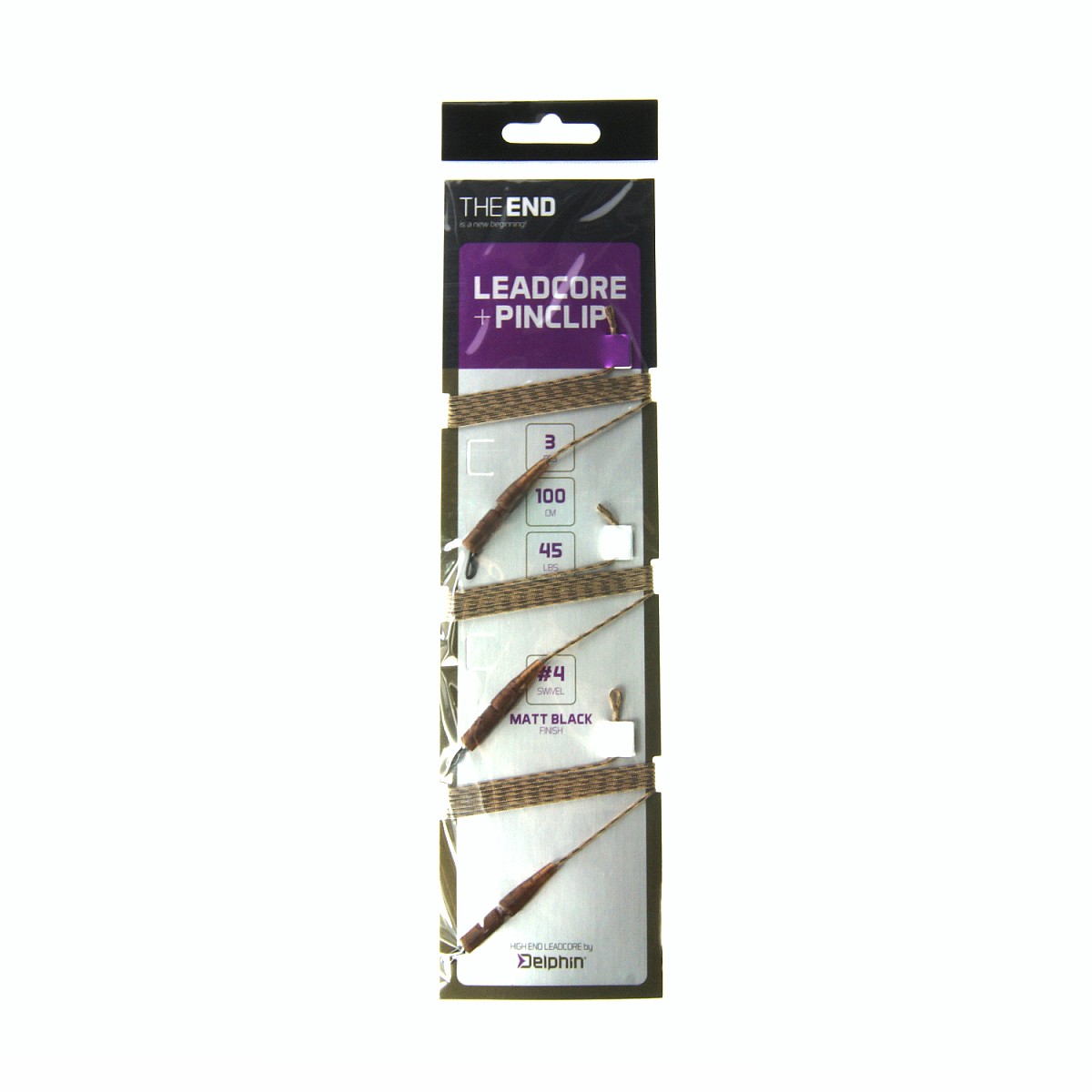 Delphin THE END Leadcore Pin Clipdługość 100cm - MPN: 830410701 - EAN: 8586018467797