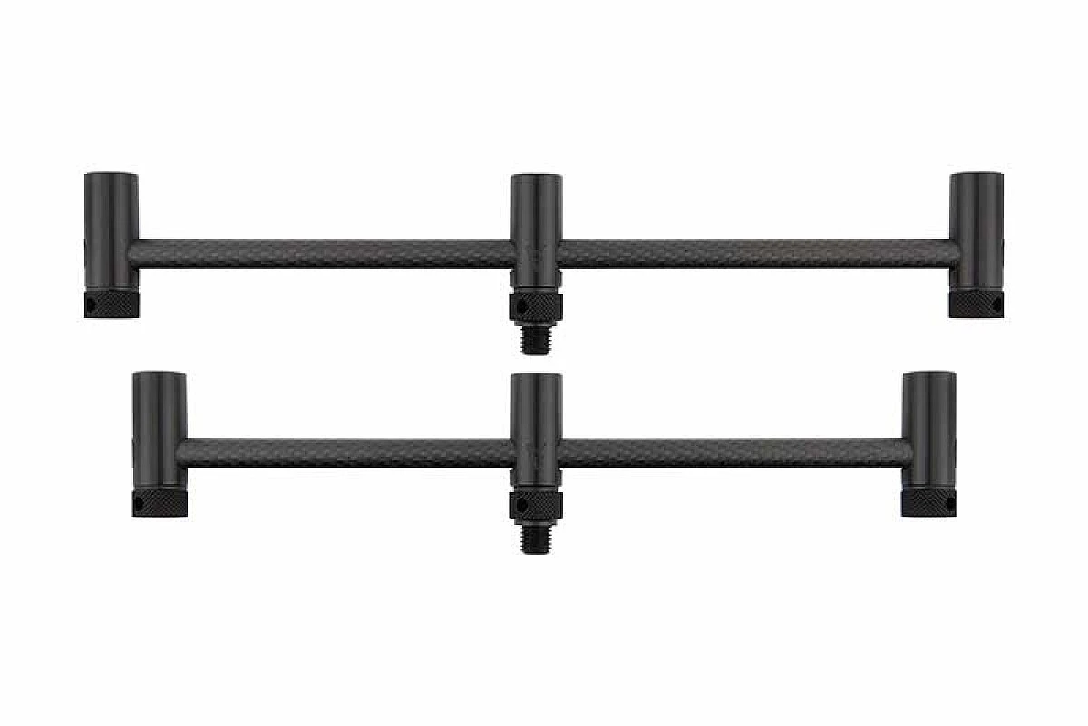 Fox Black Label Carbon Adjustable Buzz Bars - 3 Rodsmodèle 3 cannes à pêche (220mm-250mm) - MPN: CBB044 - EAN: 5056808505839